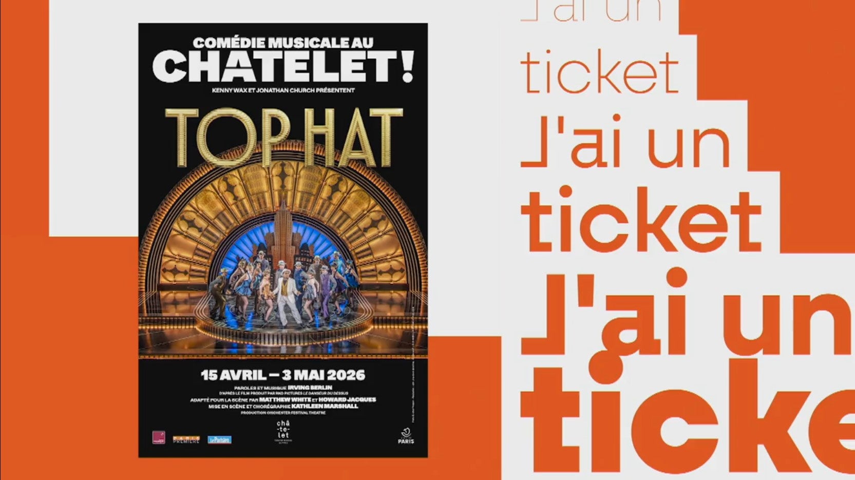 J'ai un ticket - Top Hat