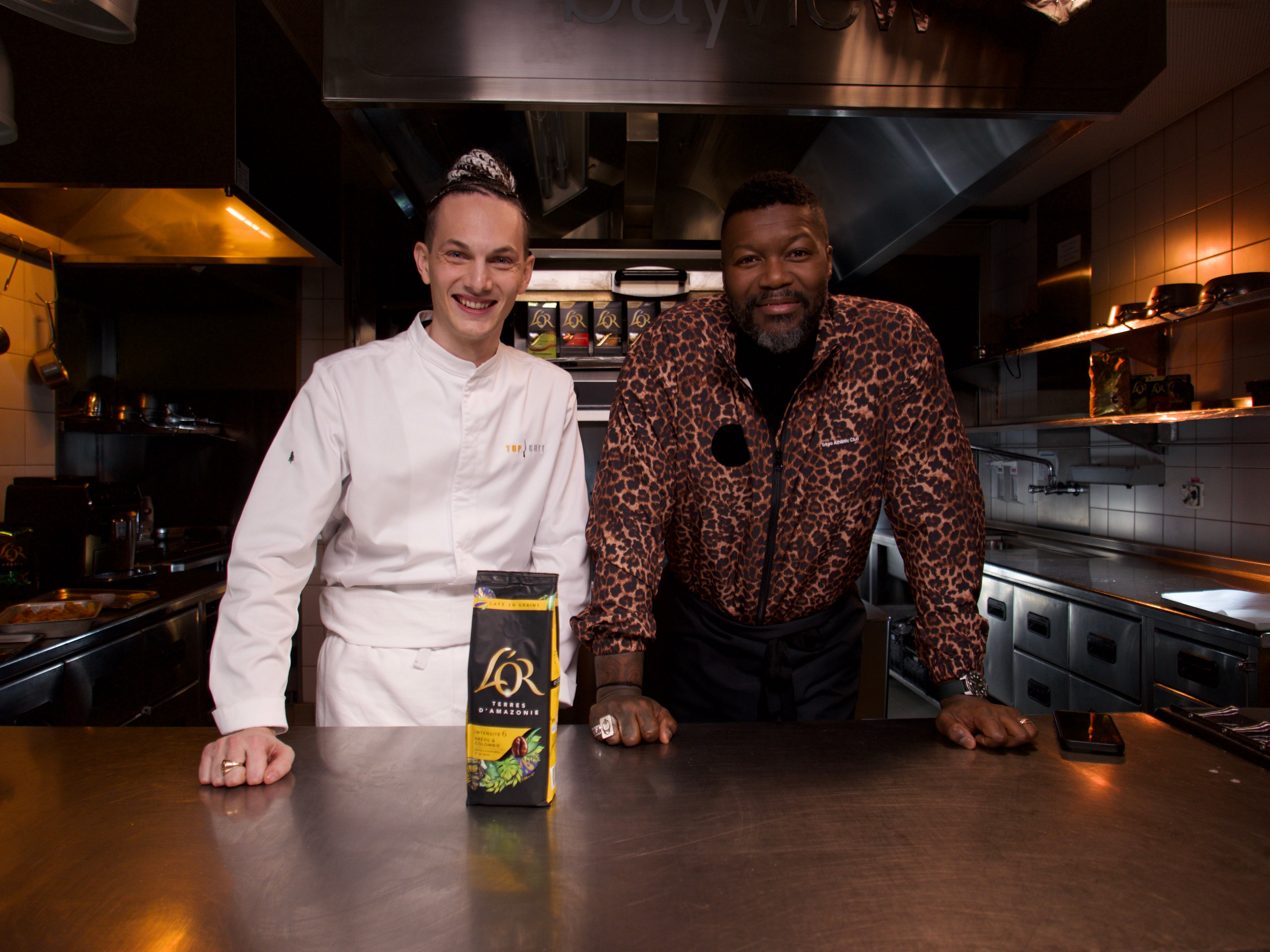 Danny & Djibril Cissé subliment le café en grains L'OR