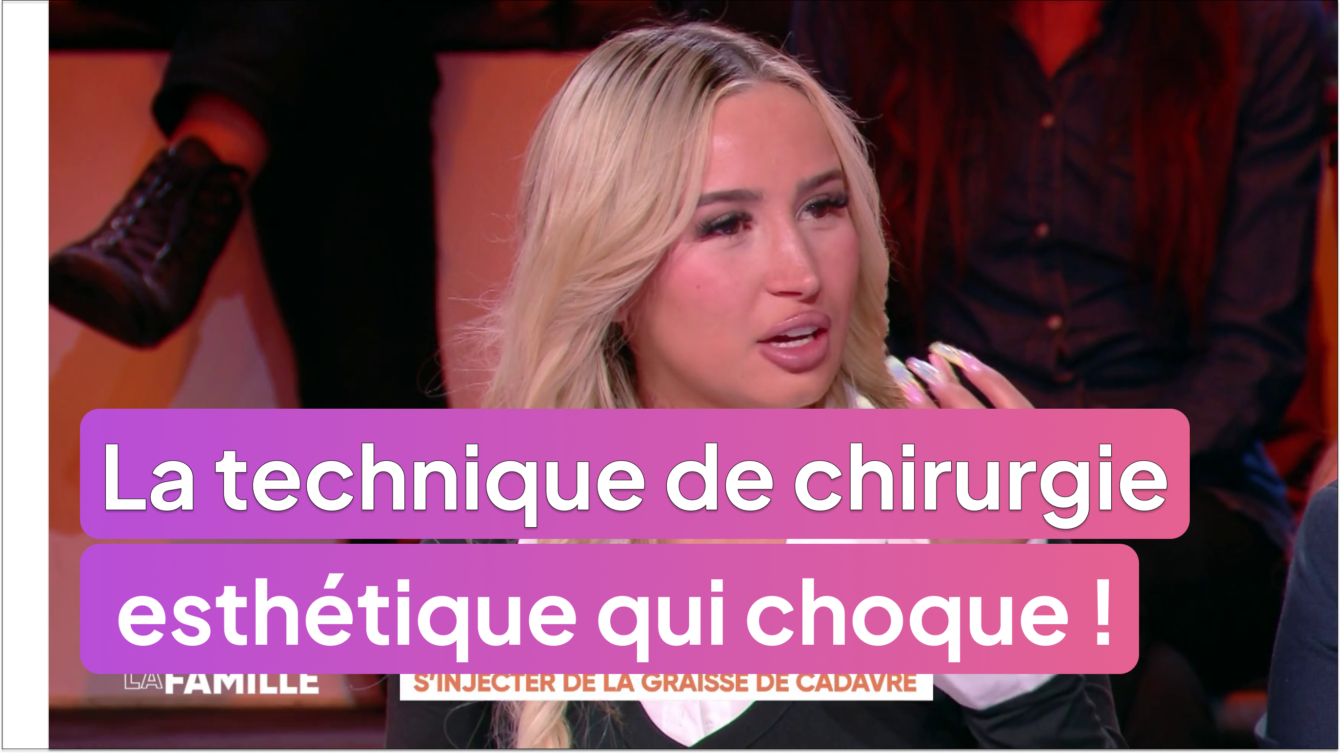 La technique de chirurgie esthétique qui choque !