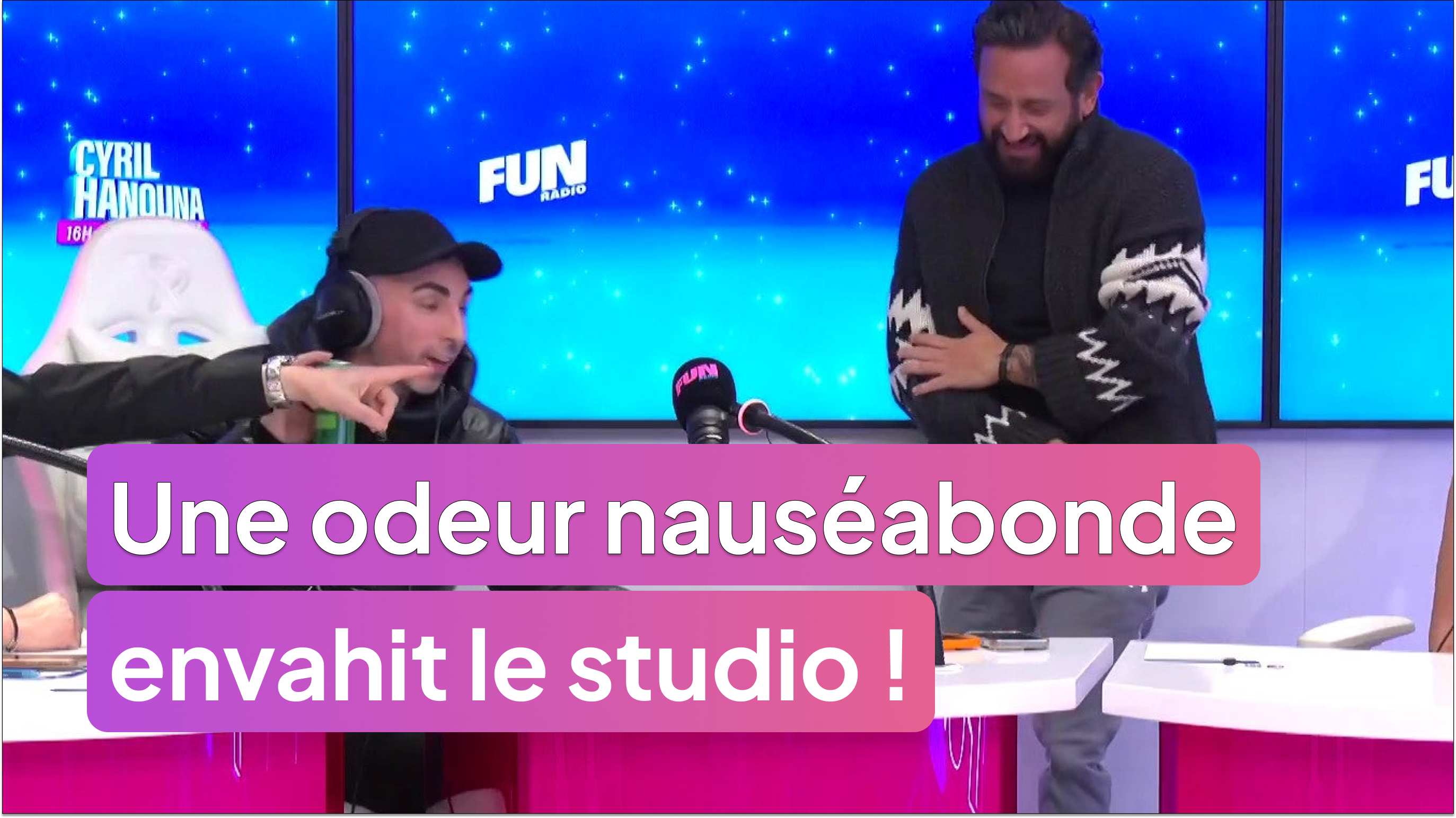 Une odeur nauséabonde envahit le studio !