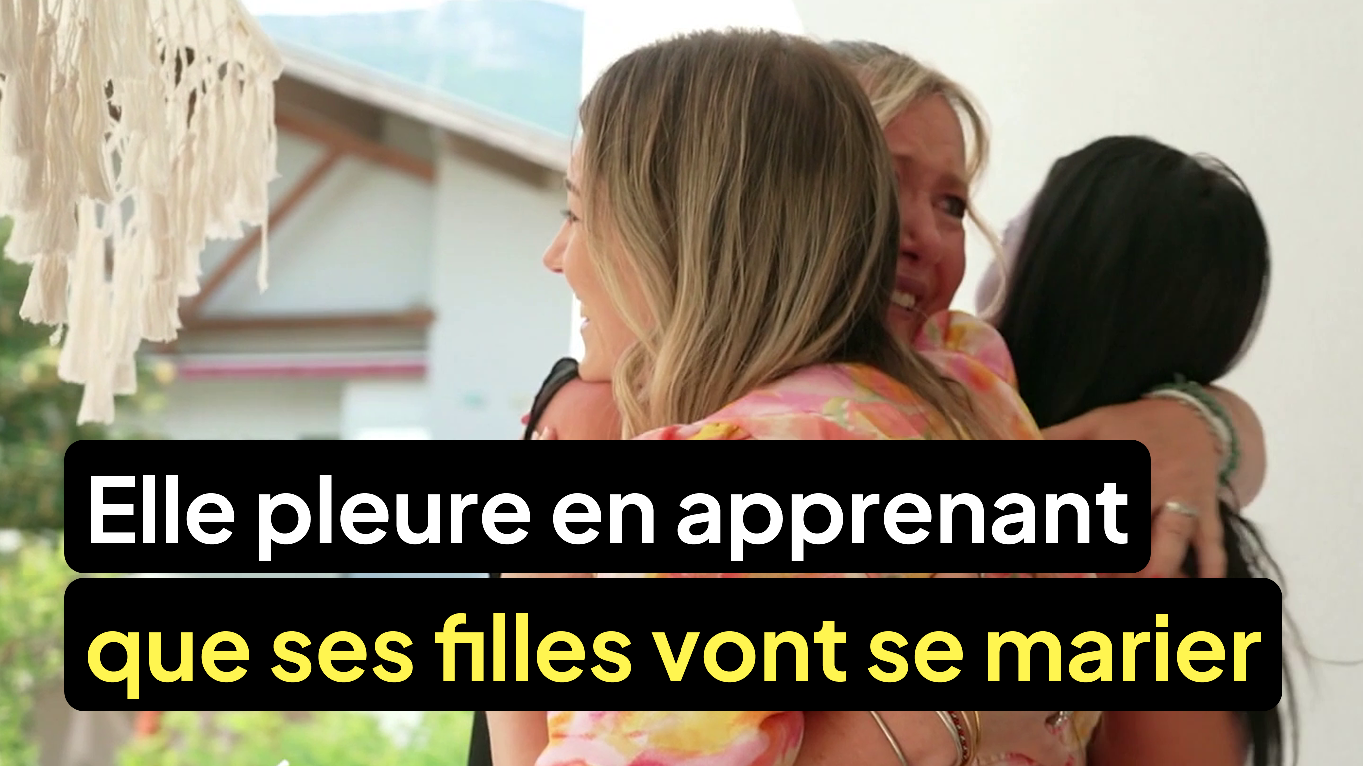 Elle apprend que ses deux filles vont participer à Mariés au premier regard