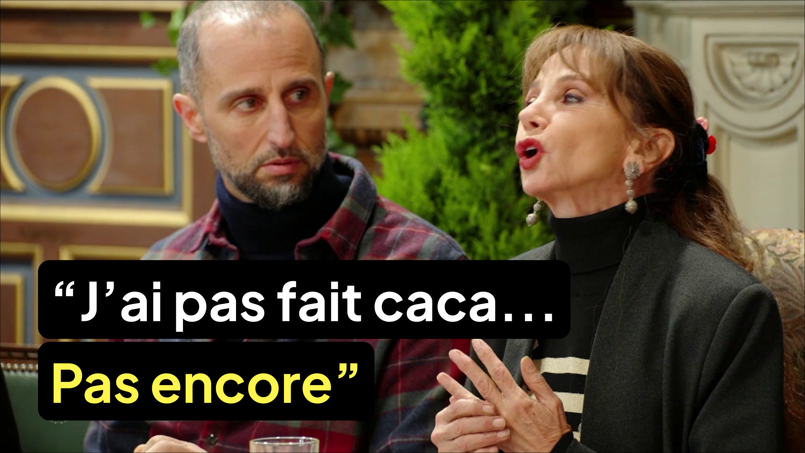 Victoria Abril n’arrive pas à aller aux toilettes