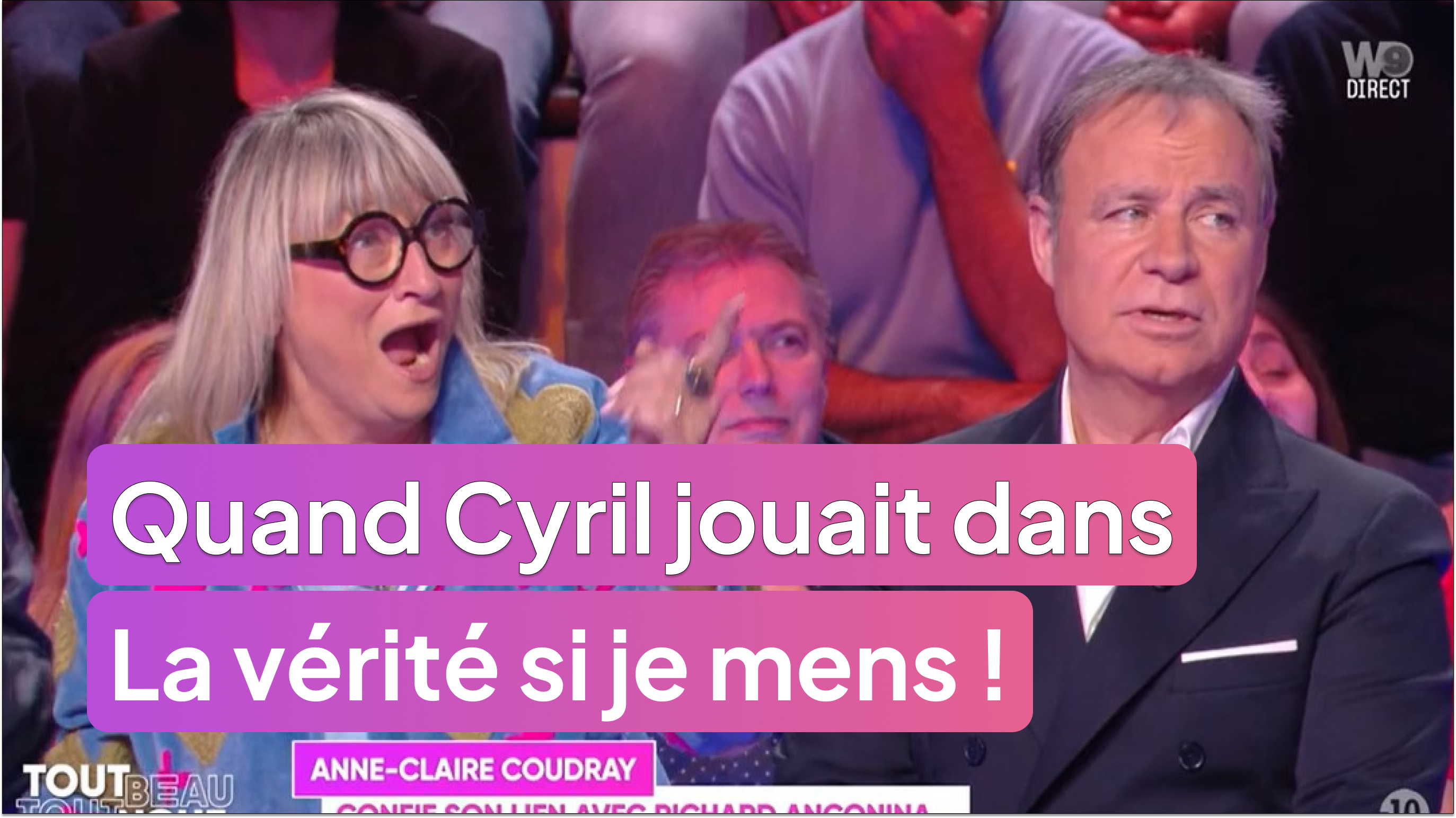 Quand Cyril Hanouna a joué dans La vérité si je mens !