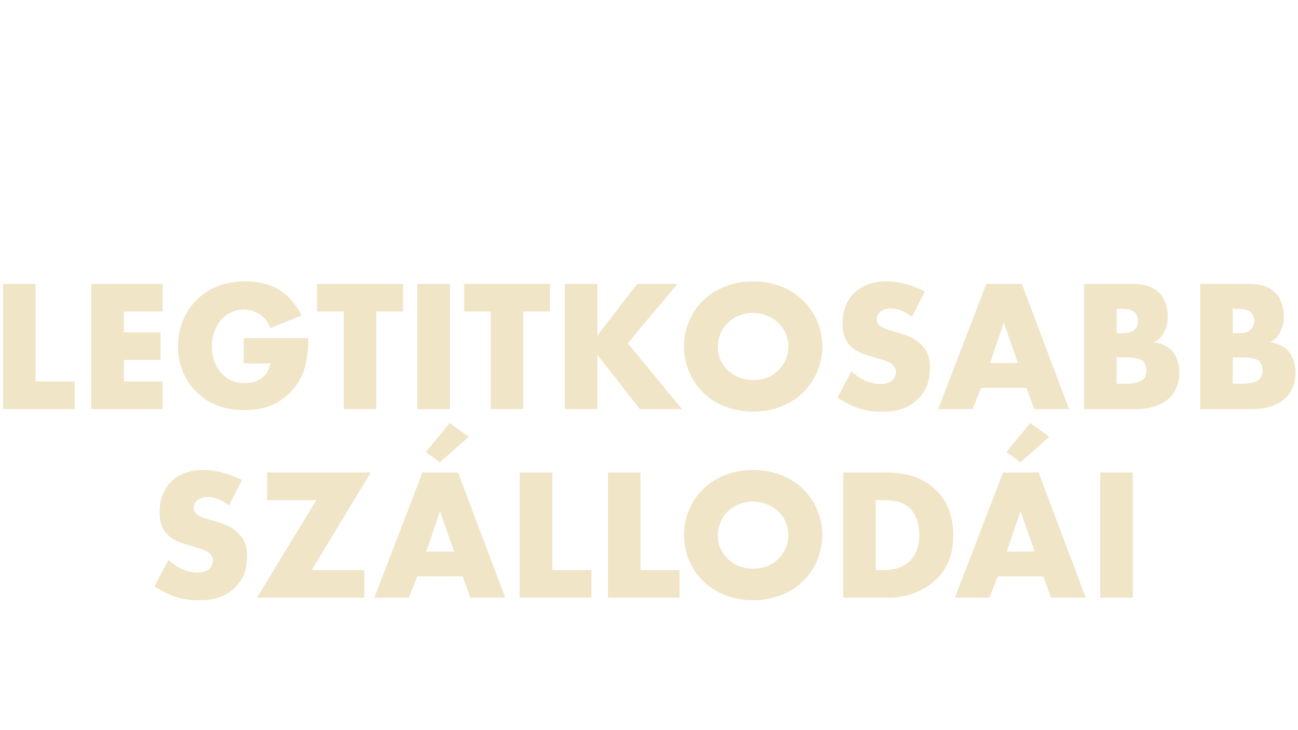 A világ legtitkosabb szállodái