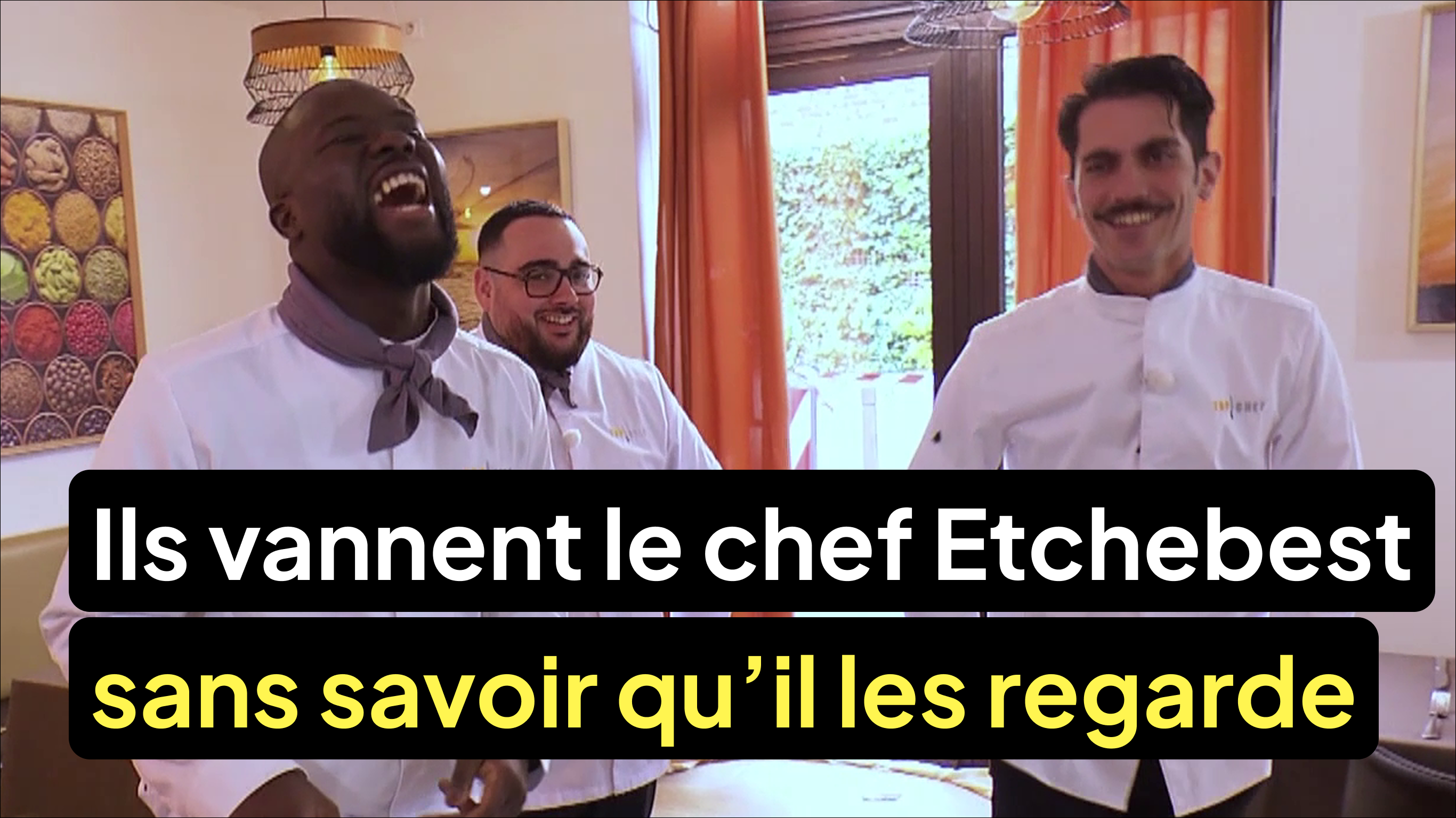 Ils vannent le chef Etchebest sans savoir qu’il les regarde