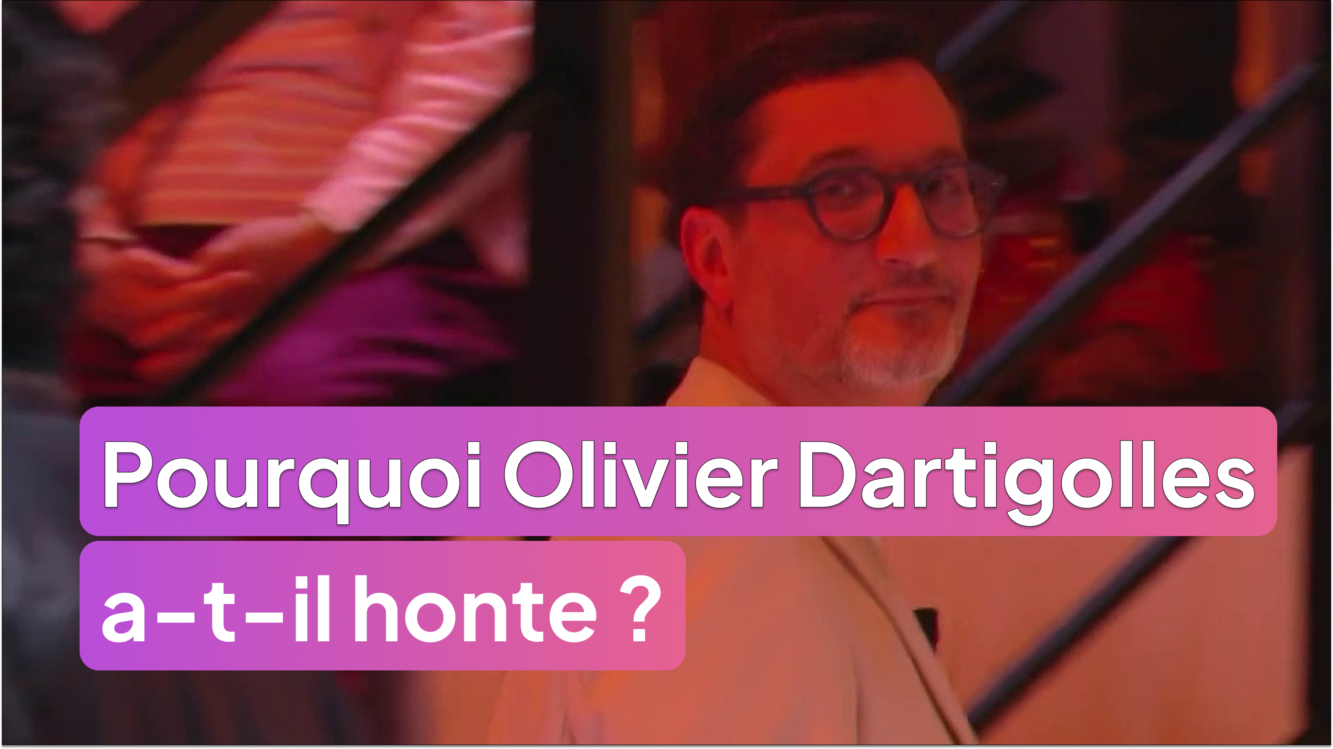 Olivier Dartigolles et Jordan De Luxe ont honte. Découvrez pourquoi !