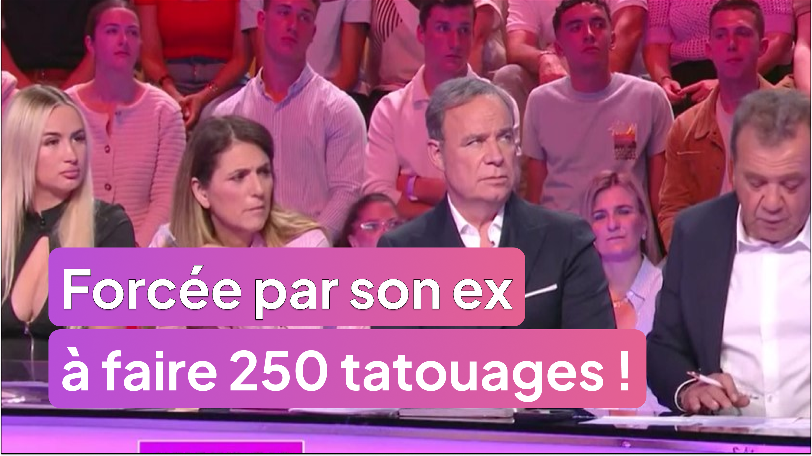 Choc : elle a été forcée par son ex à se faire 250 tatouages !