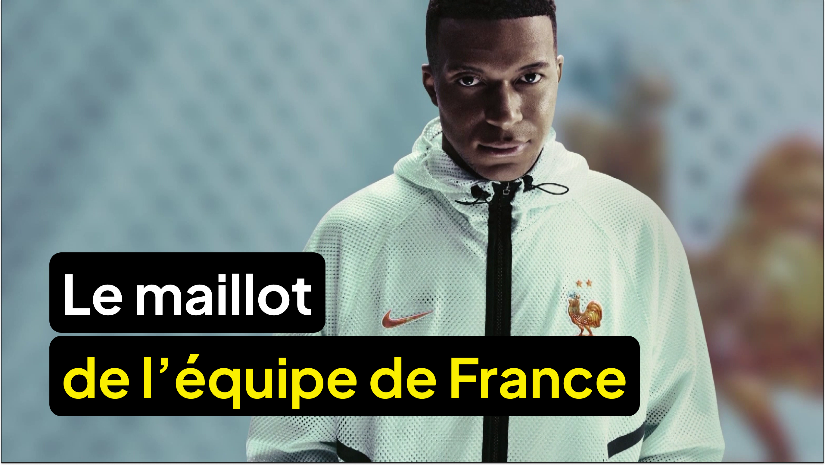 Voici le maillot de l'Équipe de France pour la Coupe du Monde