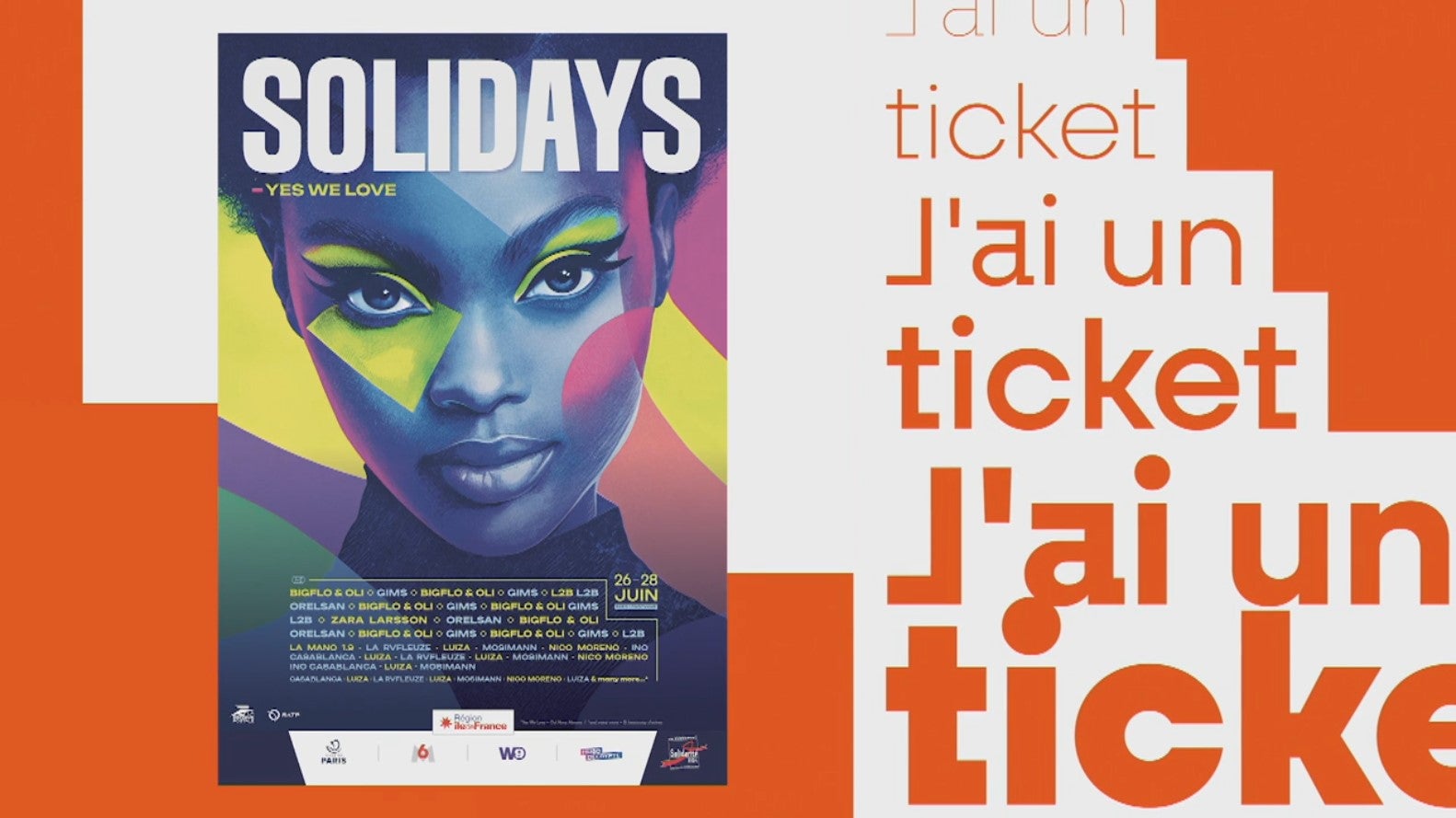 J'ai un ticket - Du 13 au 19 avril 2026