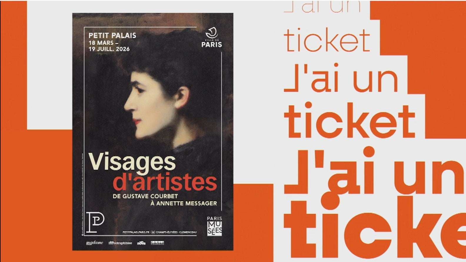 J'ai un ticket, Visages d'artistes