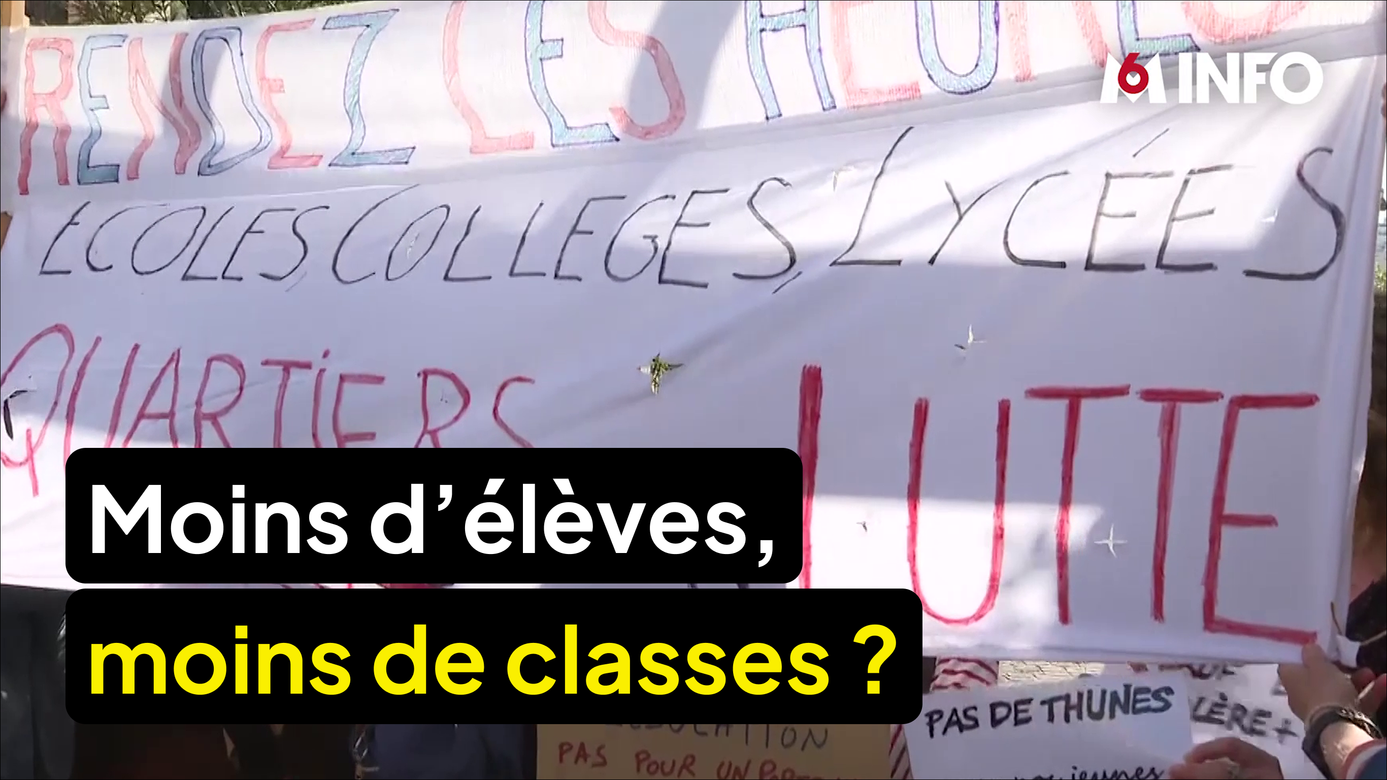 Éducation nationale : moins d’élèves, moins de classes