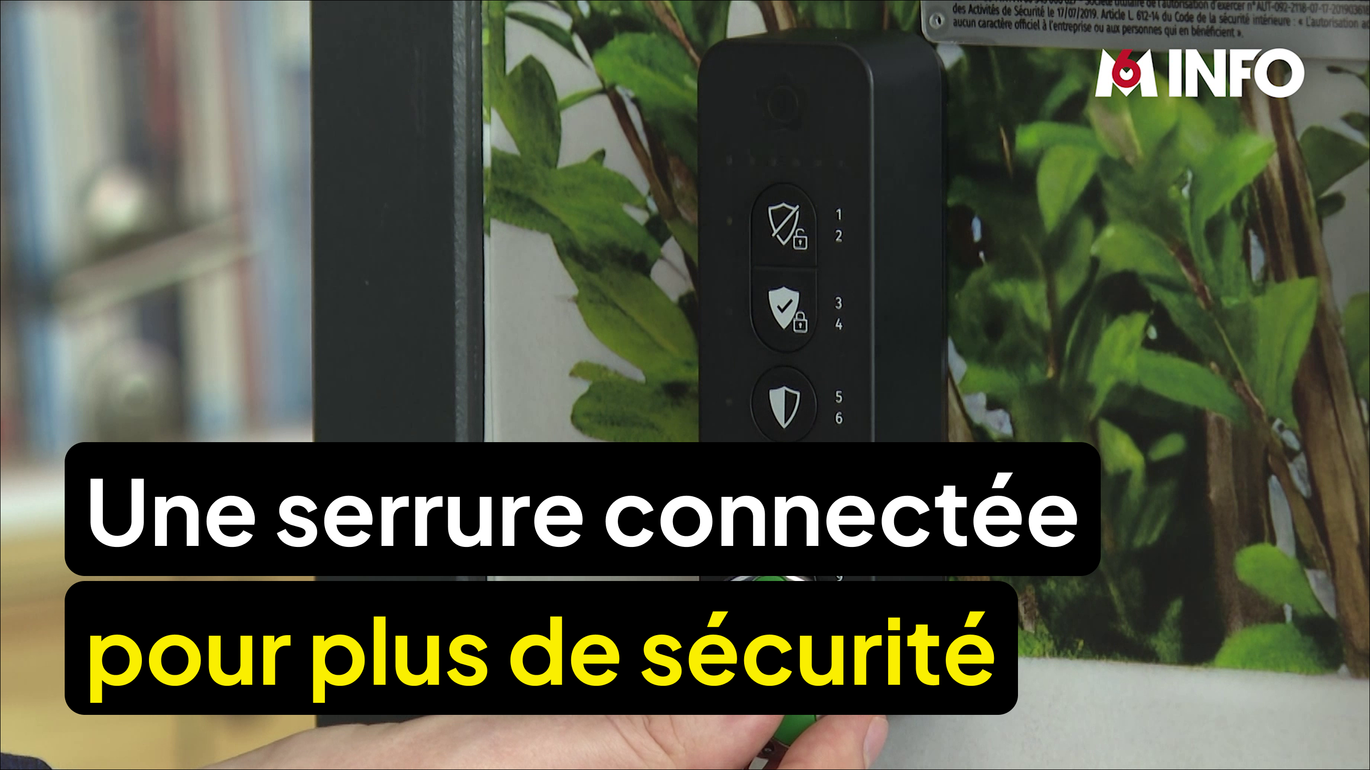 La serrure connectée pour plus de sécurité