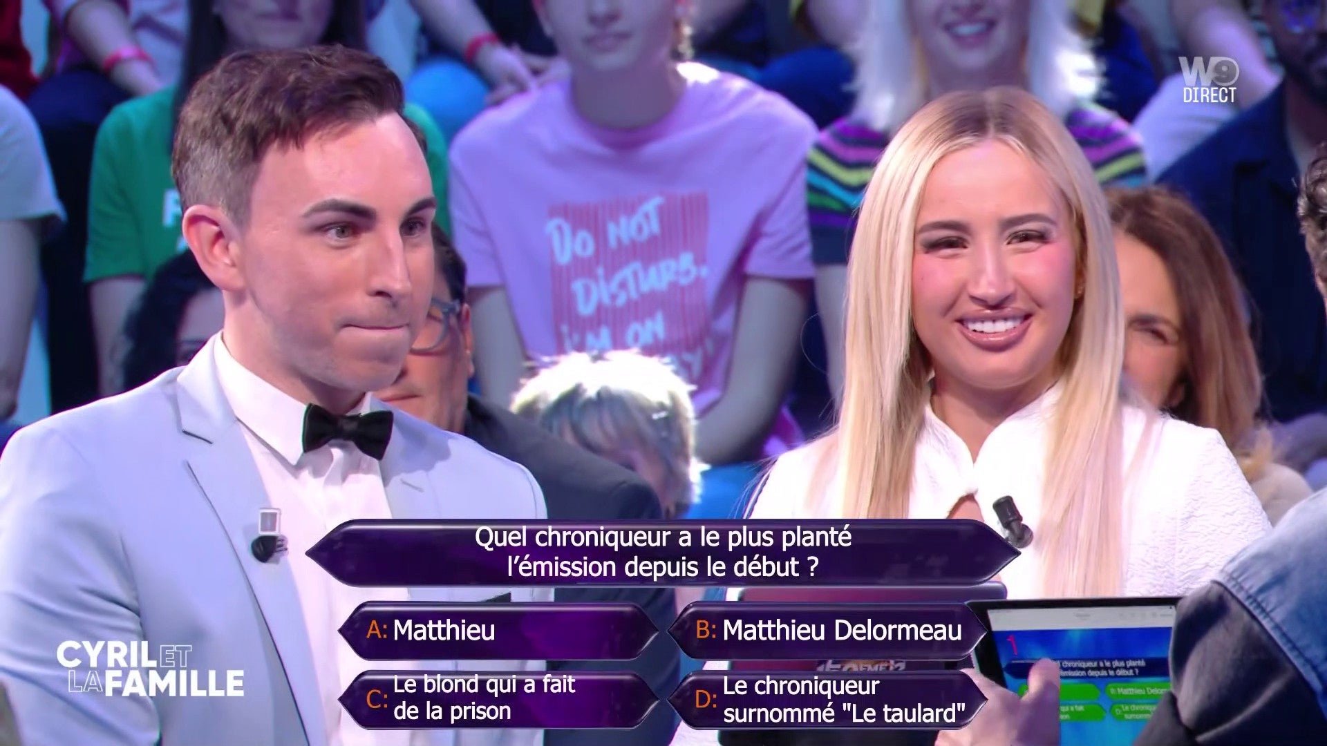 Polska & Jordan De Luxe en folie pendant un jeu !