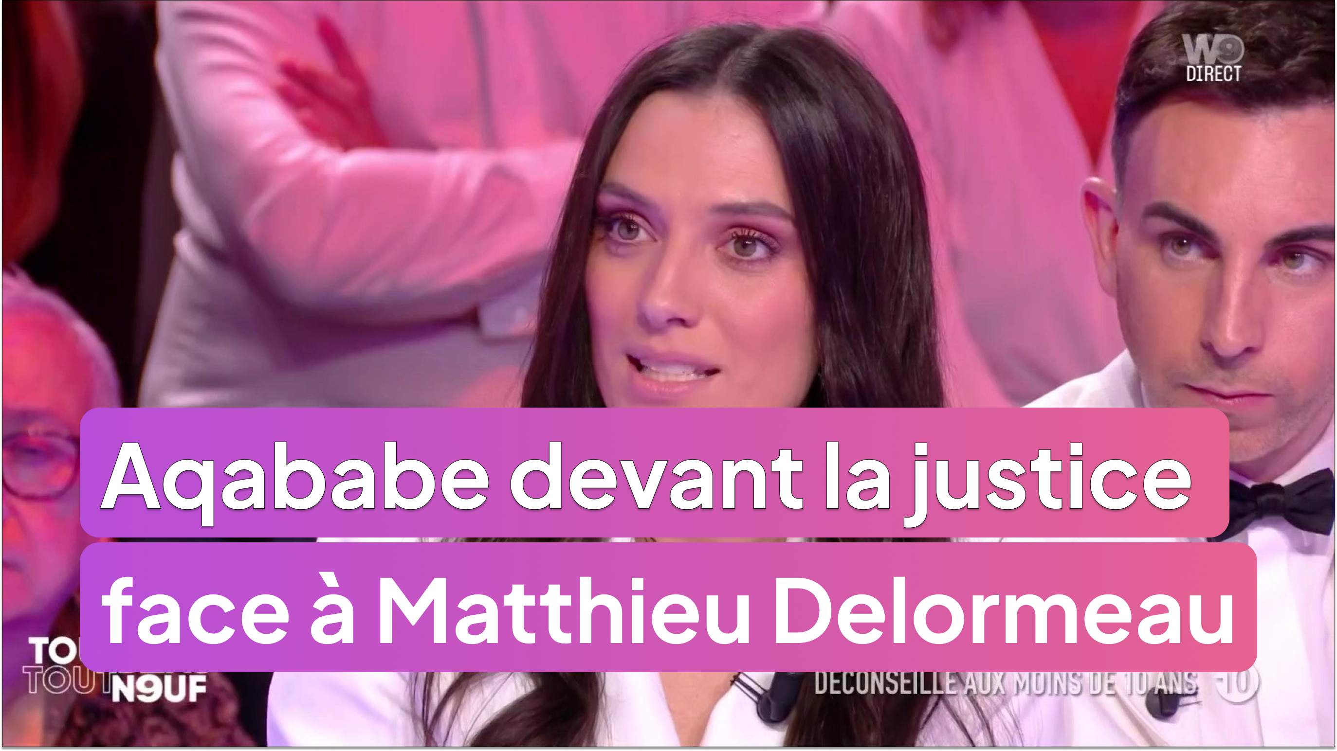 Aqababe devant la justice après une photo de Matthieu Delormeau