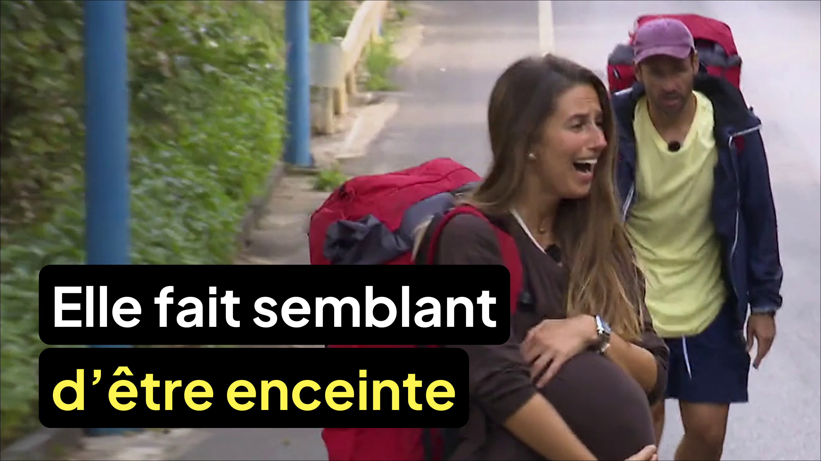 Elle se fait passer pour une femme enceinte pour arrêter des voitures