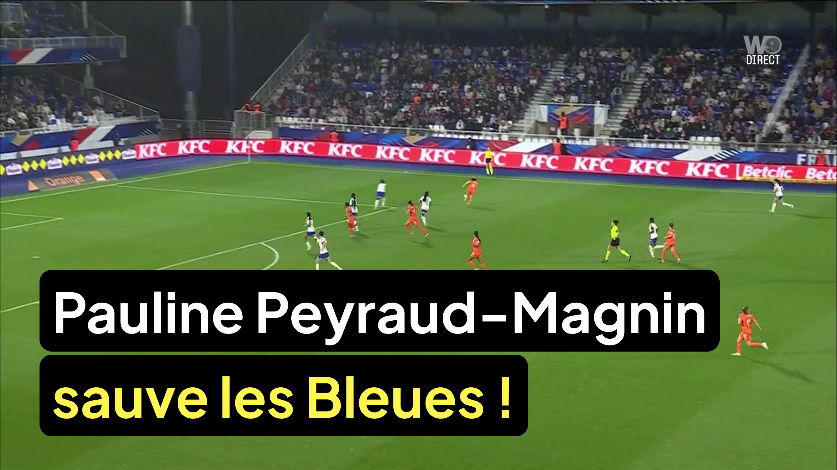 🧤 Pauline Peyraud-Magnin sauve les Bleues !