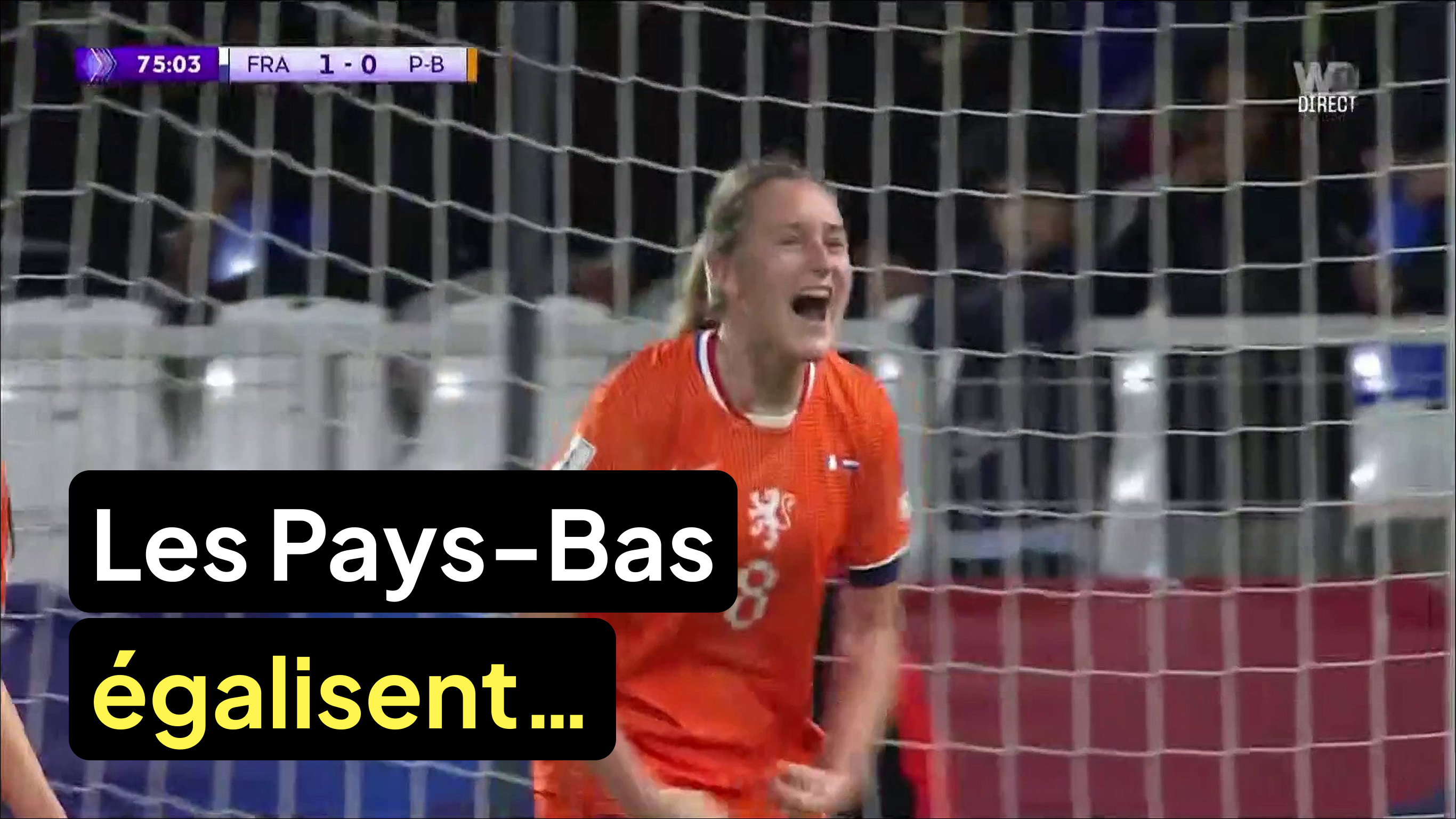 ⚽️ Les Pays-Bas égalisent…