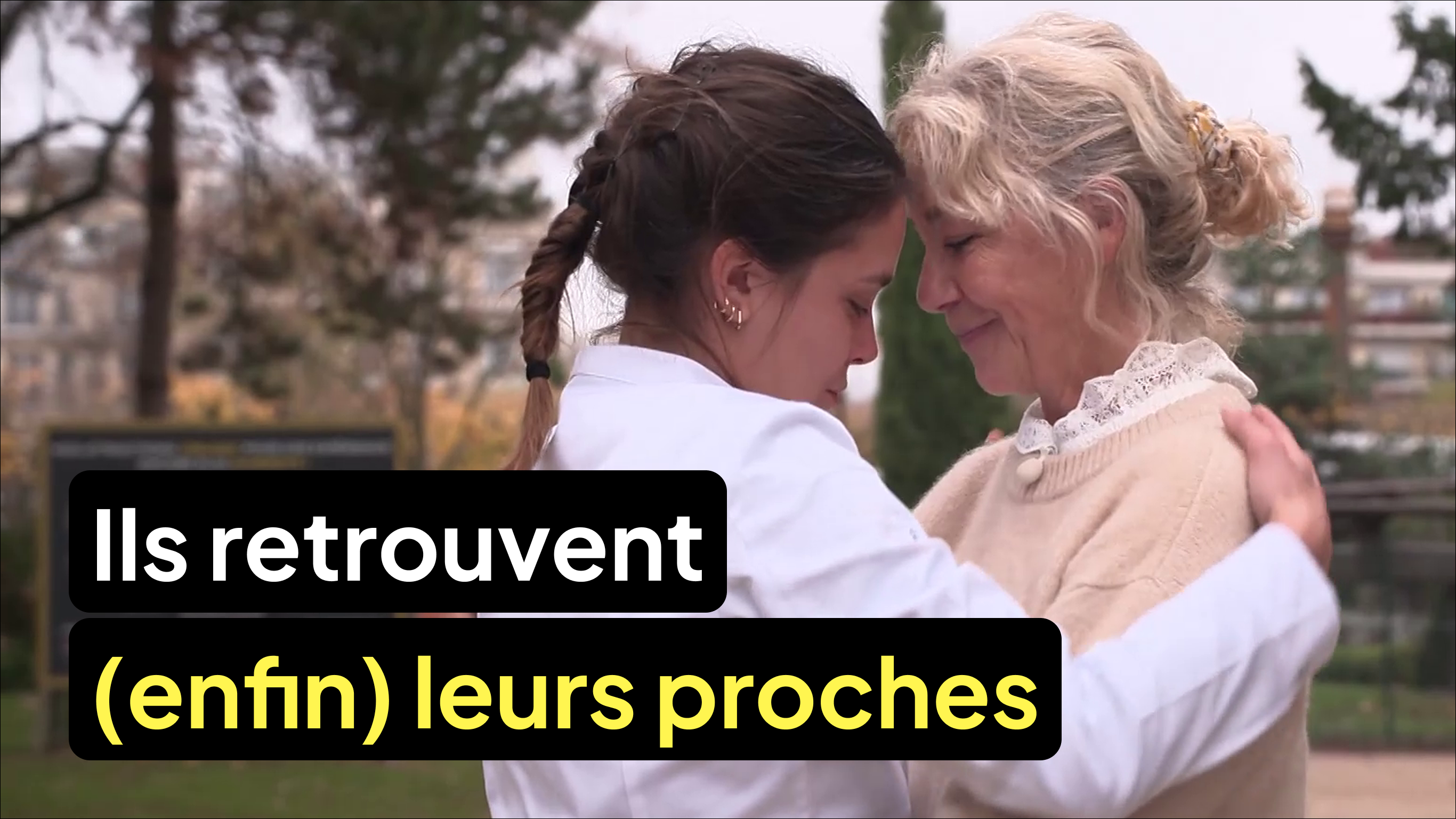 Après des semaines de compétition, ils retrouvent (enfin) leurs proches