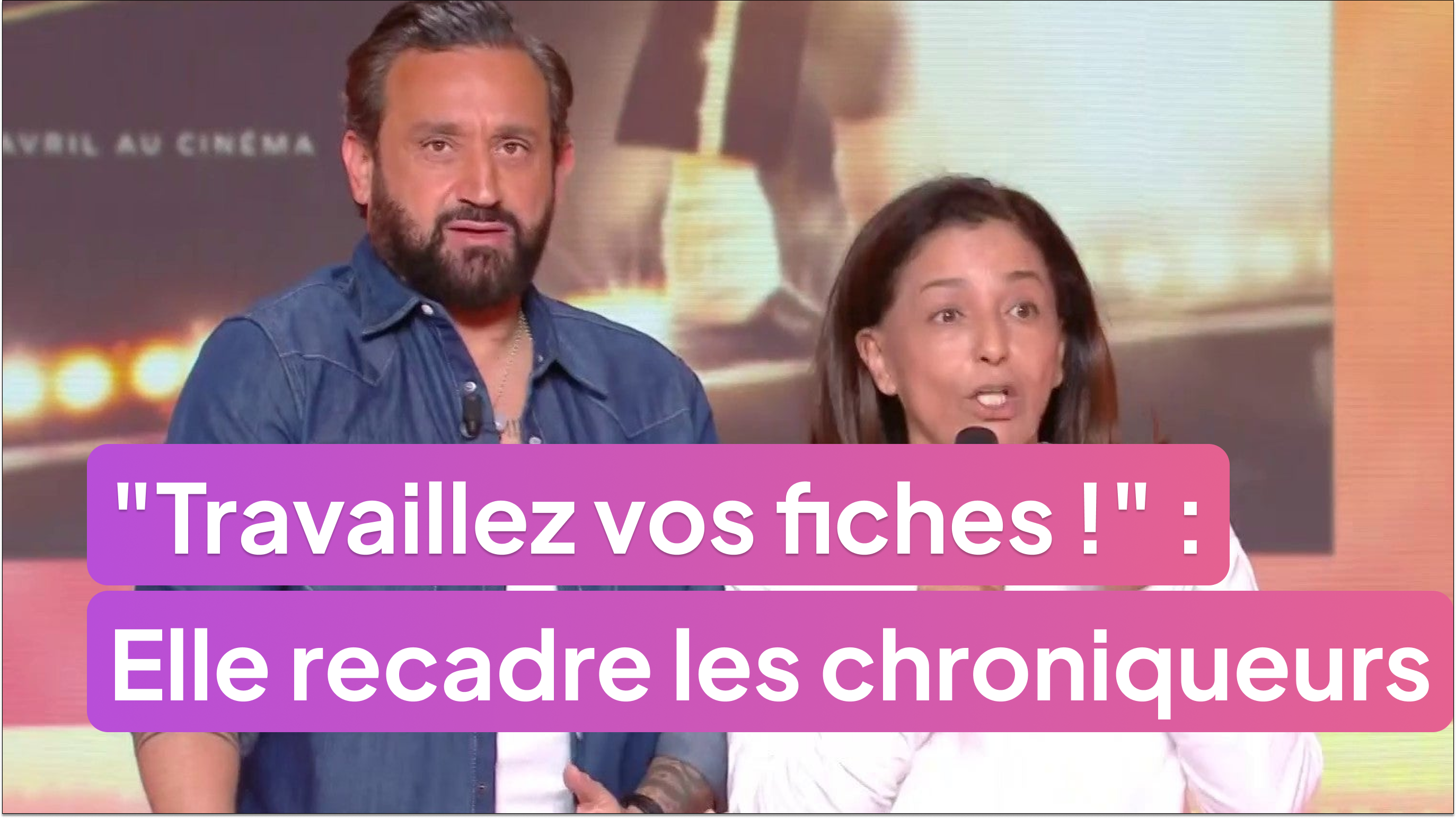 "Travaillez vos fiches !" : la coiffeuse de Cyril recadre les chroniqueurs !