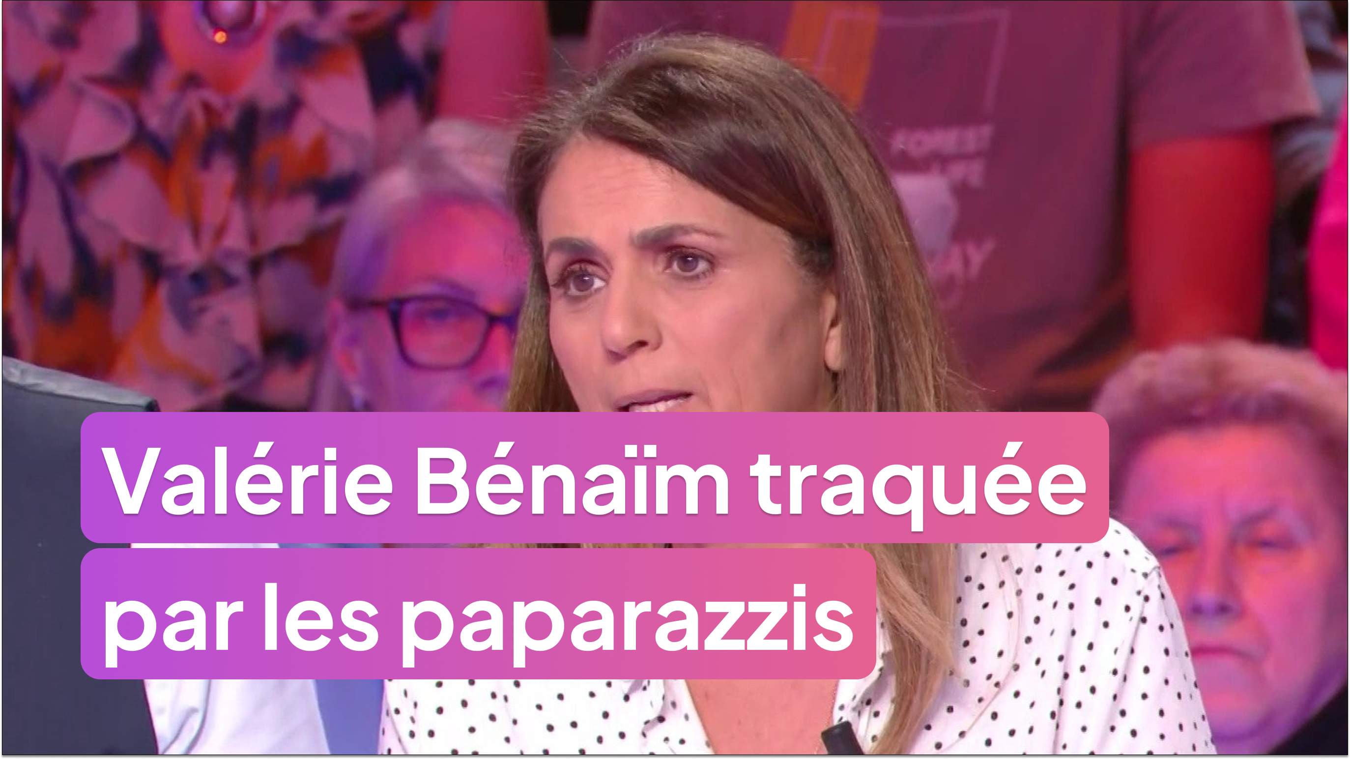 Valérie Bénaïm traquée par les paparazzis à la maternité !