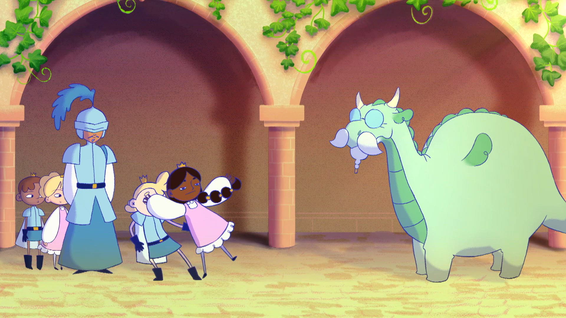 Jupons et dragon
