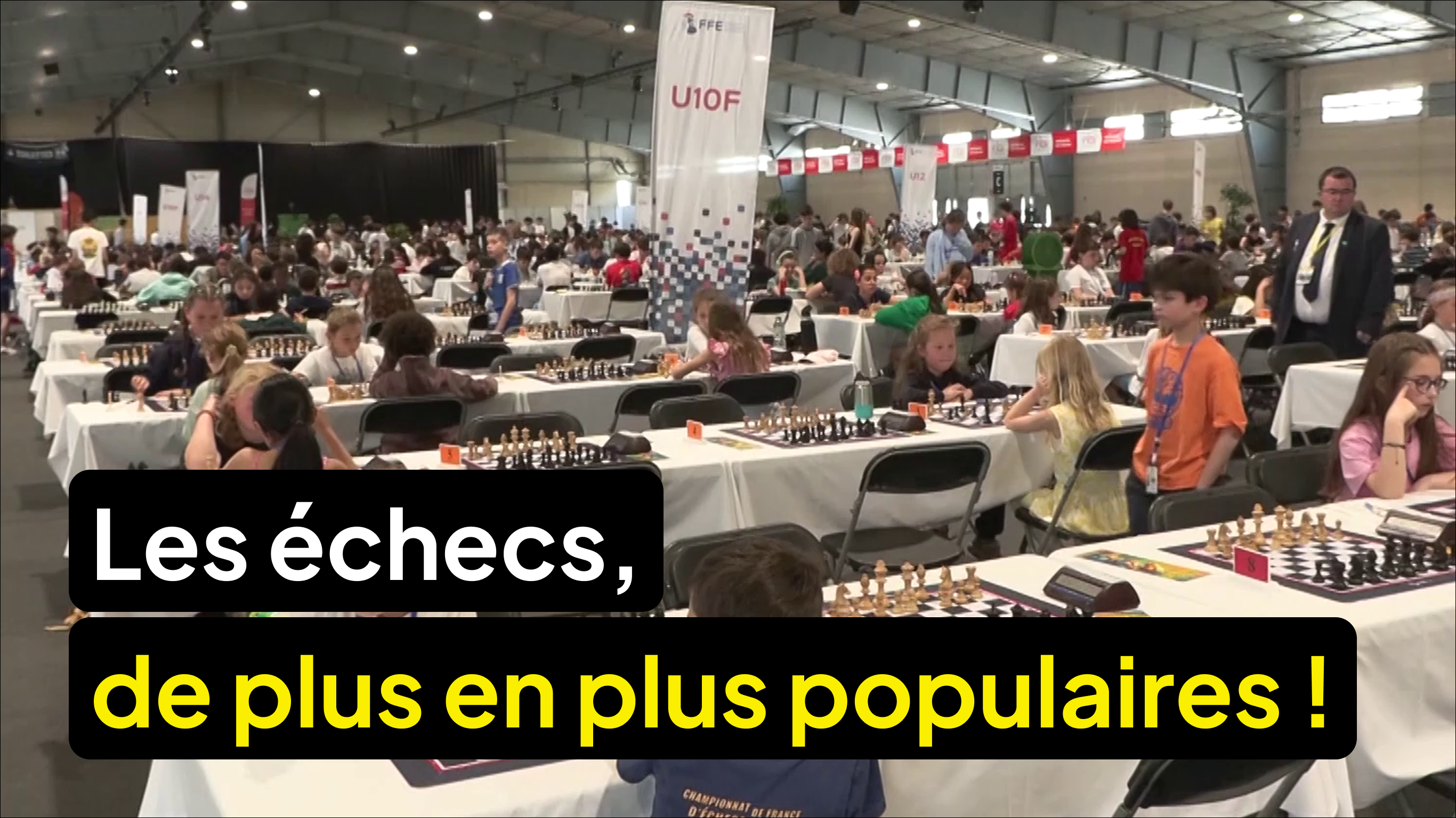 Les échecs sont de plus en plus populaires chez les jeunes