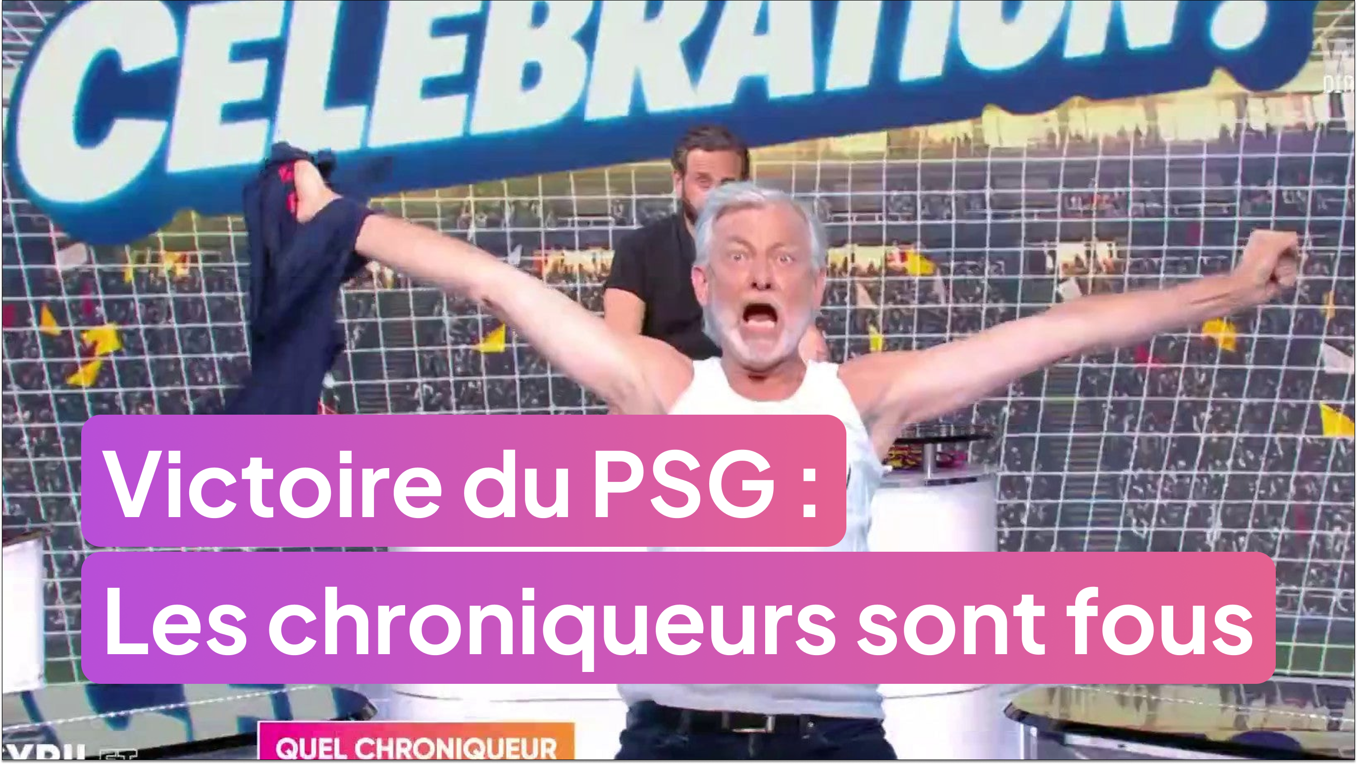 Les chroniqueurs deviennent fous après la victoire du PSG