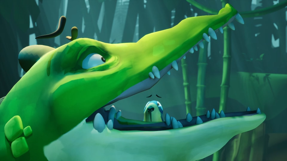 Le crocodile et le pluvier