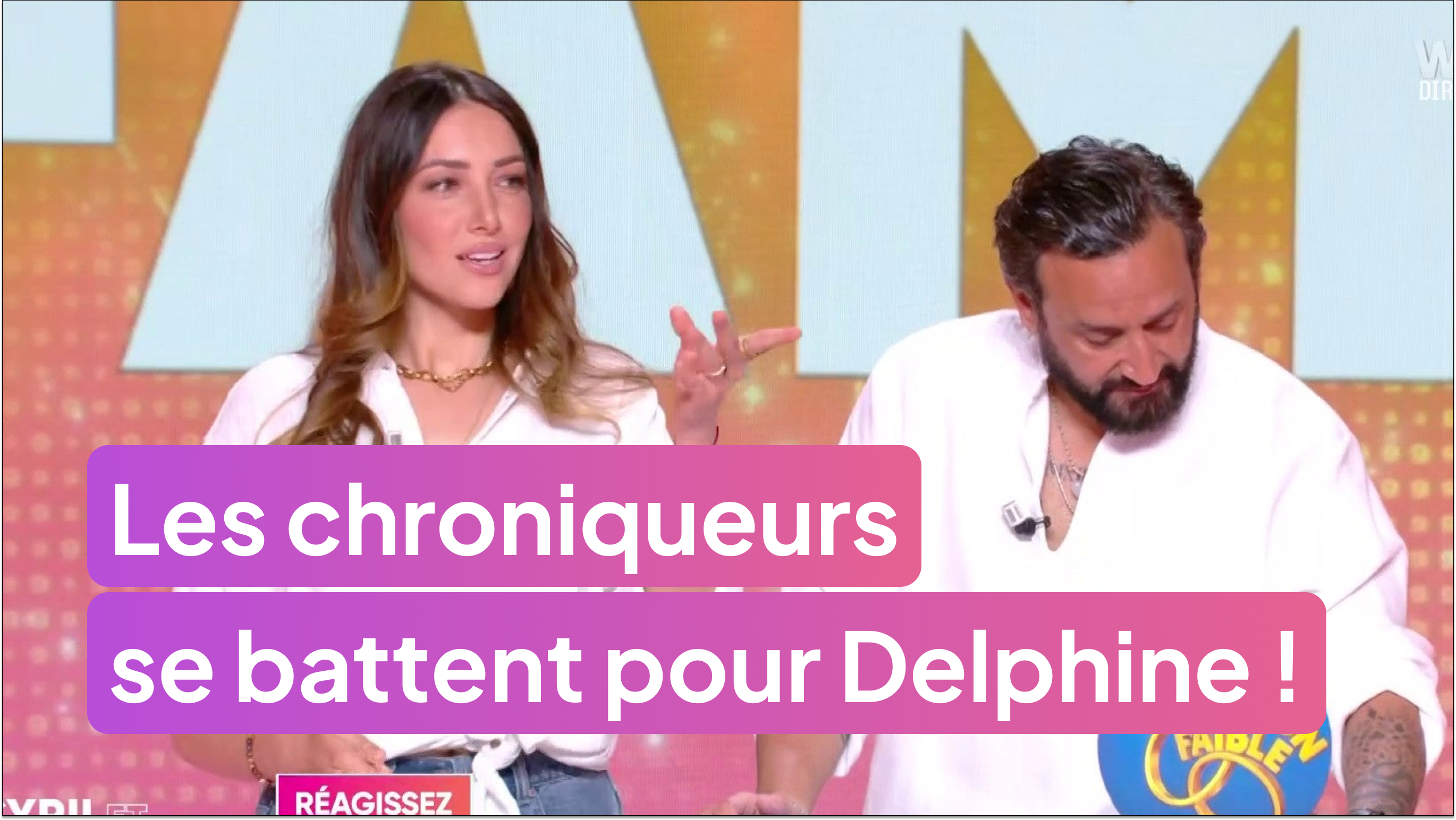 Les chroniqueurs se battent pour Delphine !