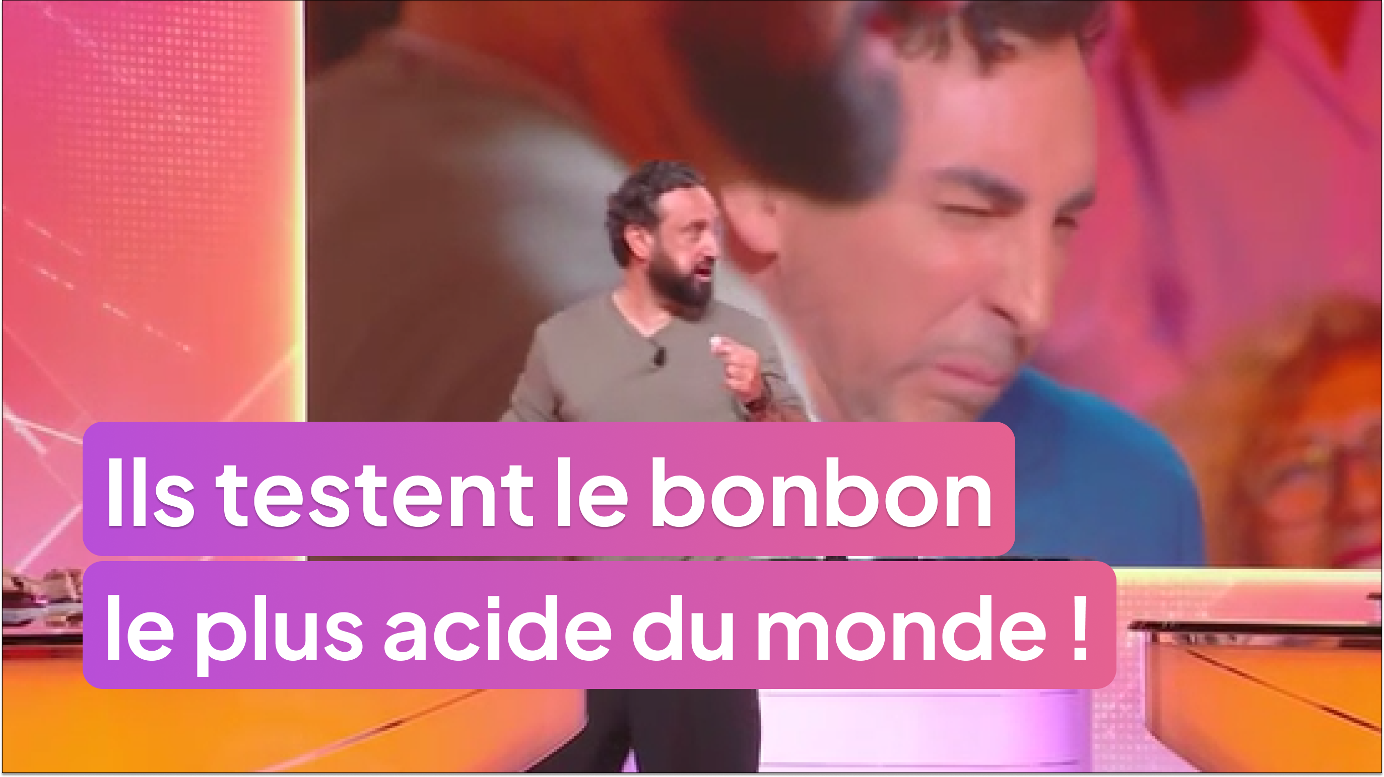 Les chroniqueurs testent le bonbon le plus acide du monde !