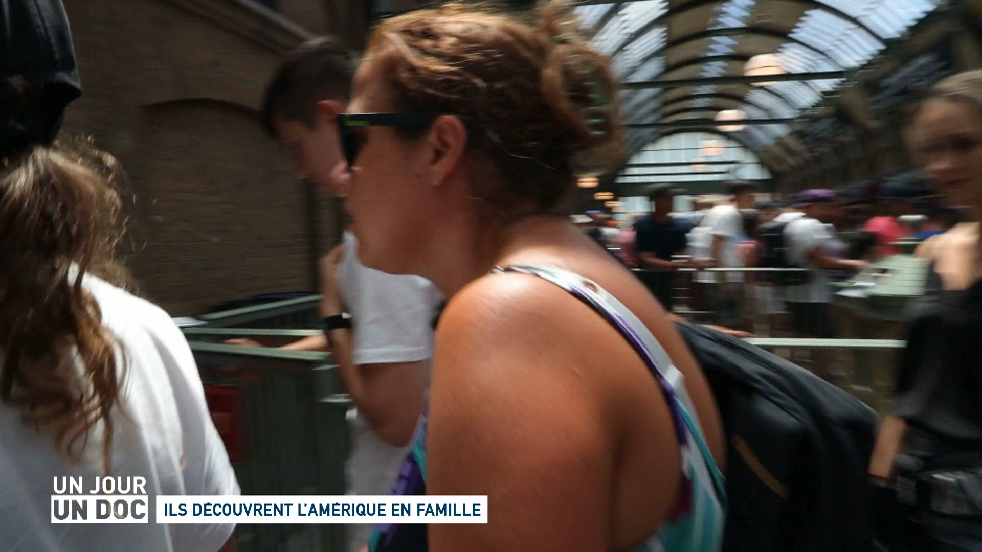 Ils découvrent l'Amérique en famille