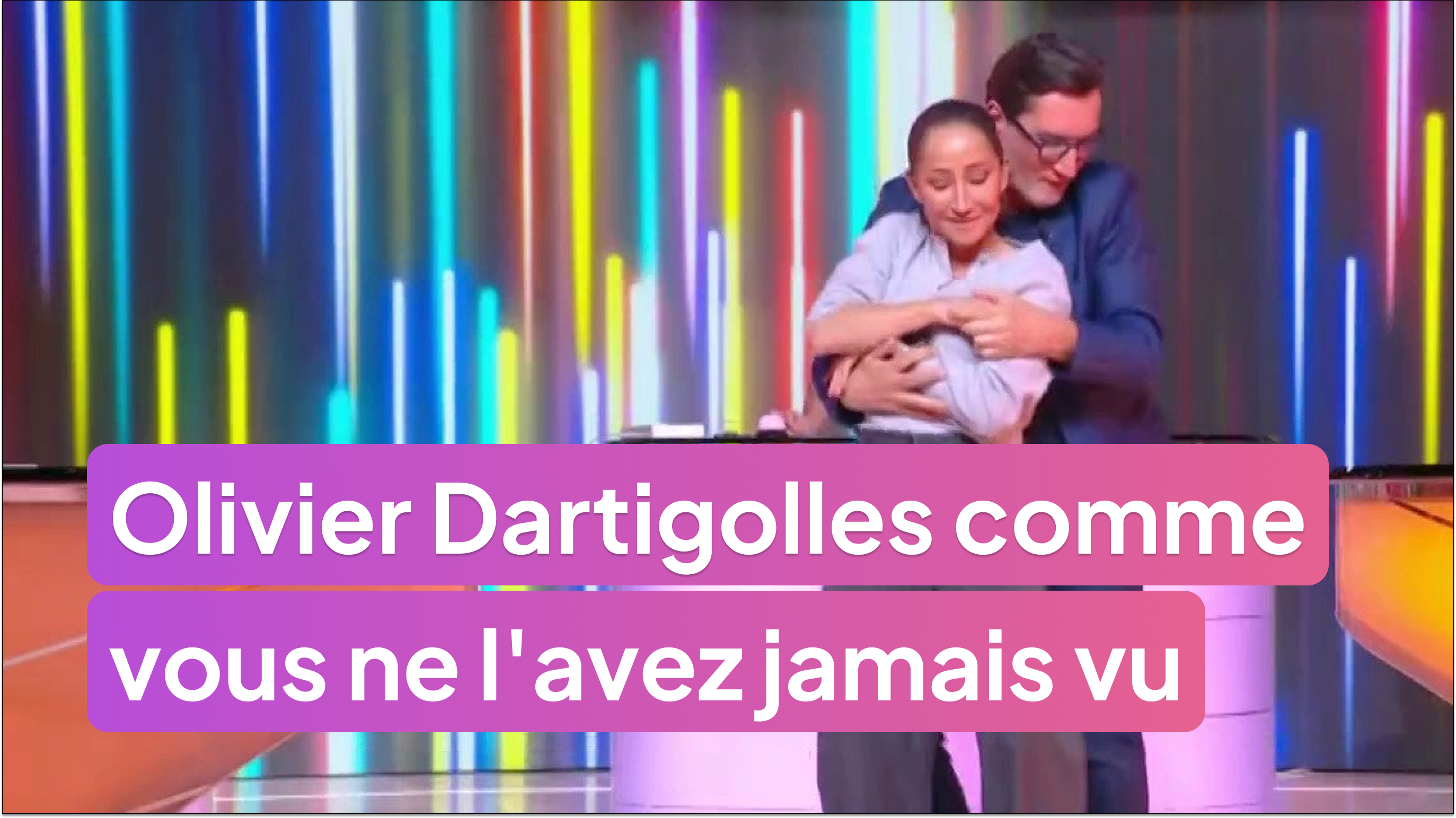 Olivier Dartigolles comme vous ne l'avez jamais vu