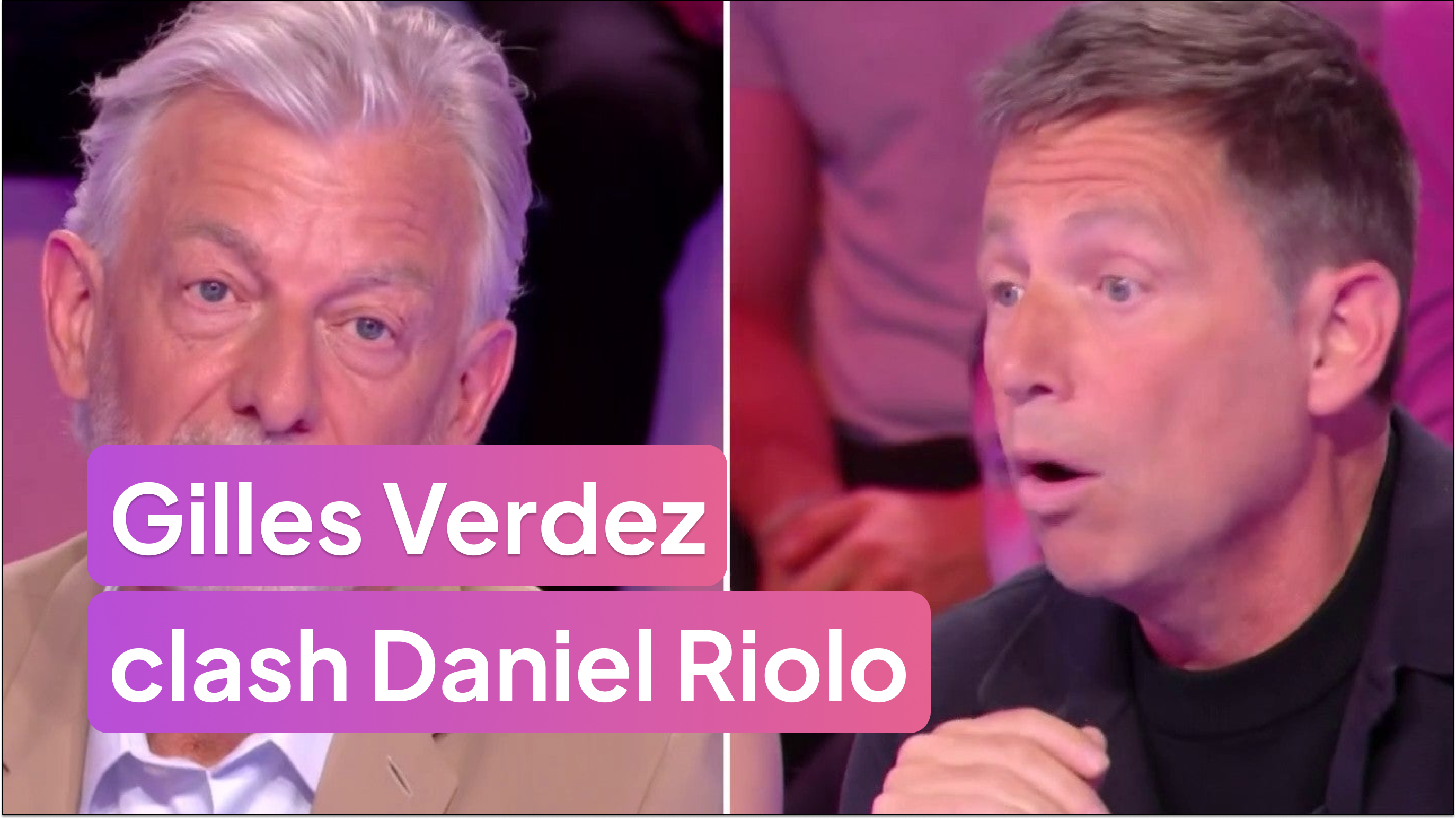 Gilles Verdez clash Daniel Riolo !
