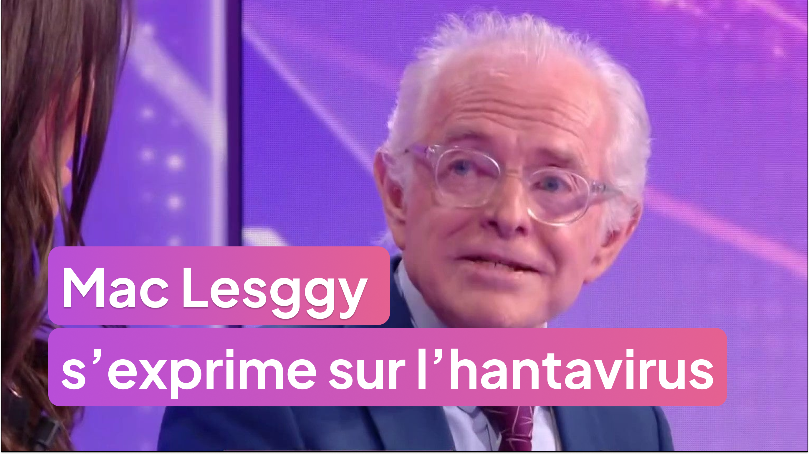 Mac Lesggy s’exprime sur l’hantavirus