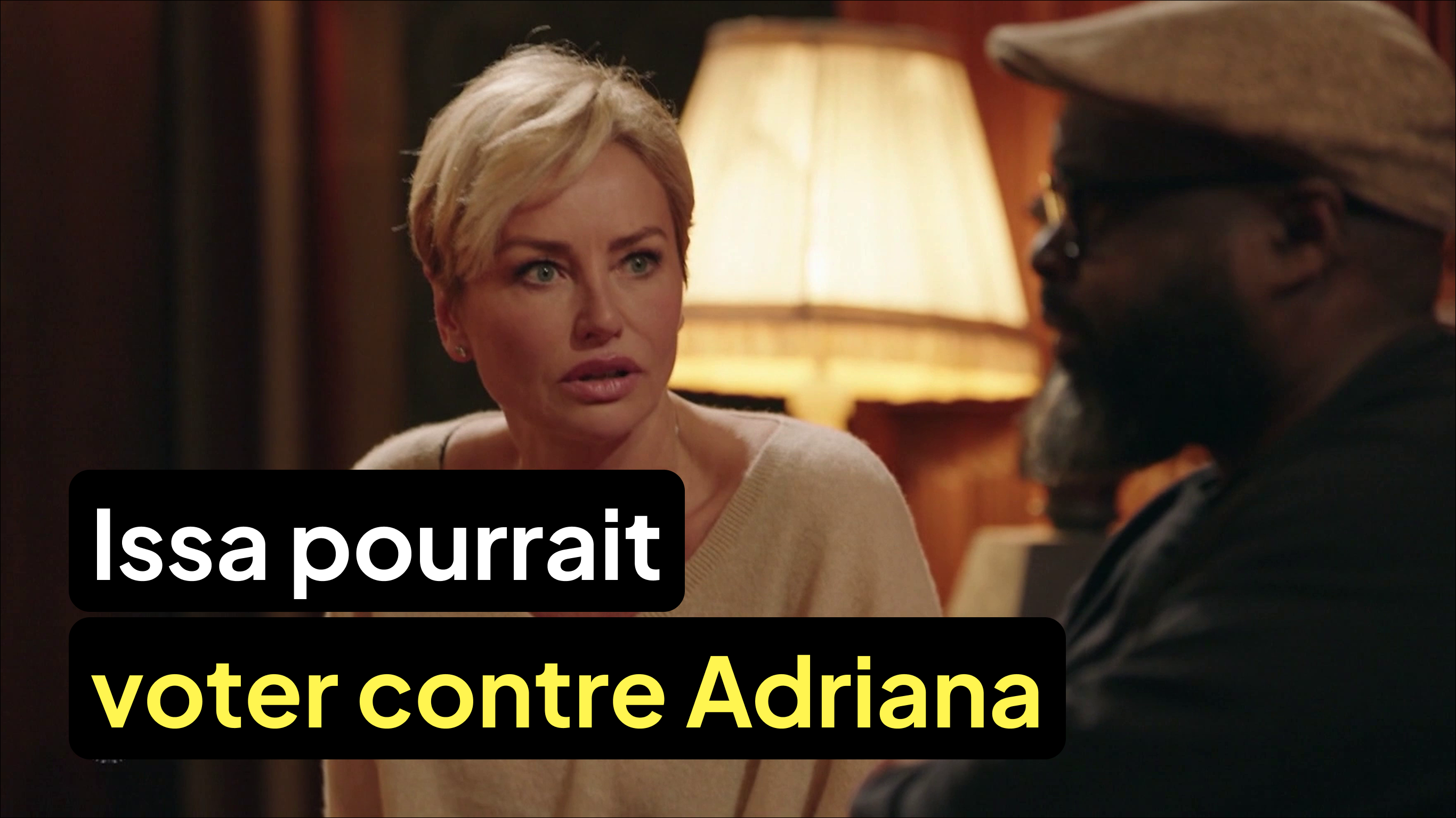 Issa Doumbia confie à Adriana Karembeu qu’il pourrait voter contre elle