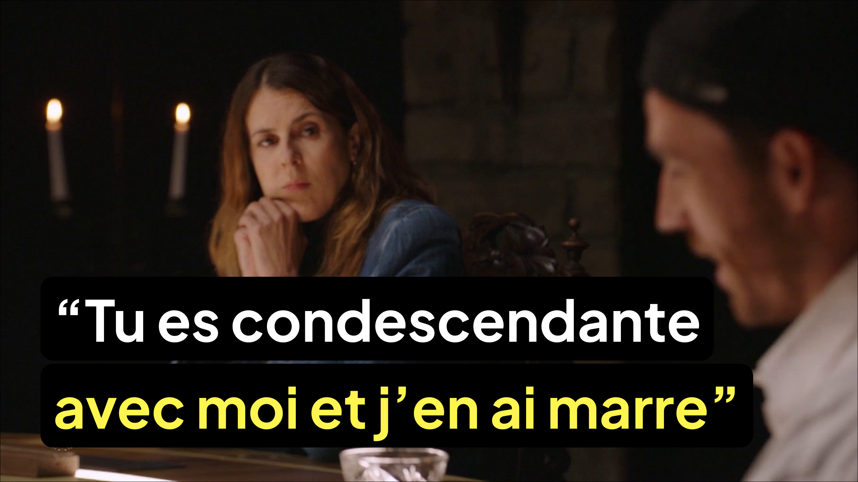 Axel Huet est agacé par le jeu de Nicole Ferroni