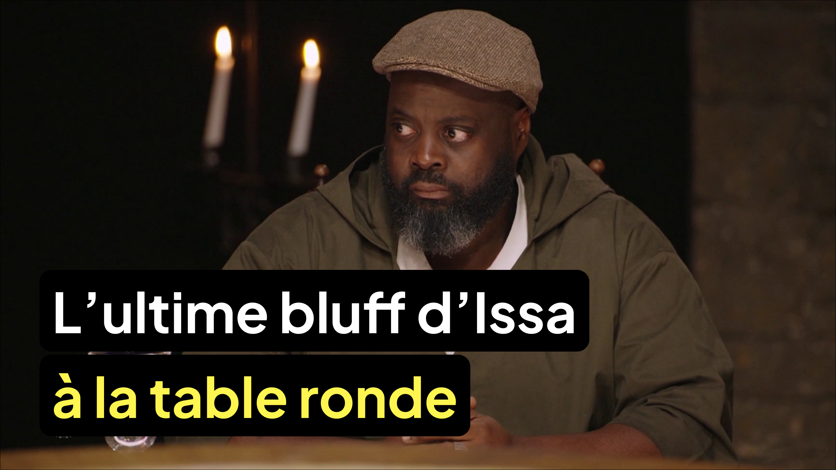 Issa Doumbia tente un ultime bluff lors de la table ronde finale