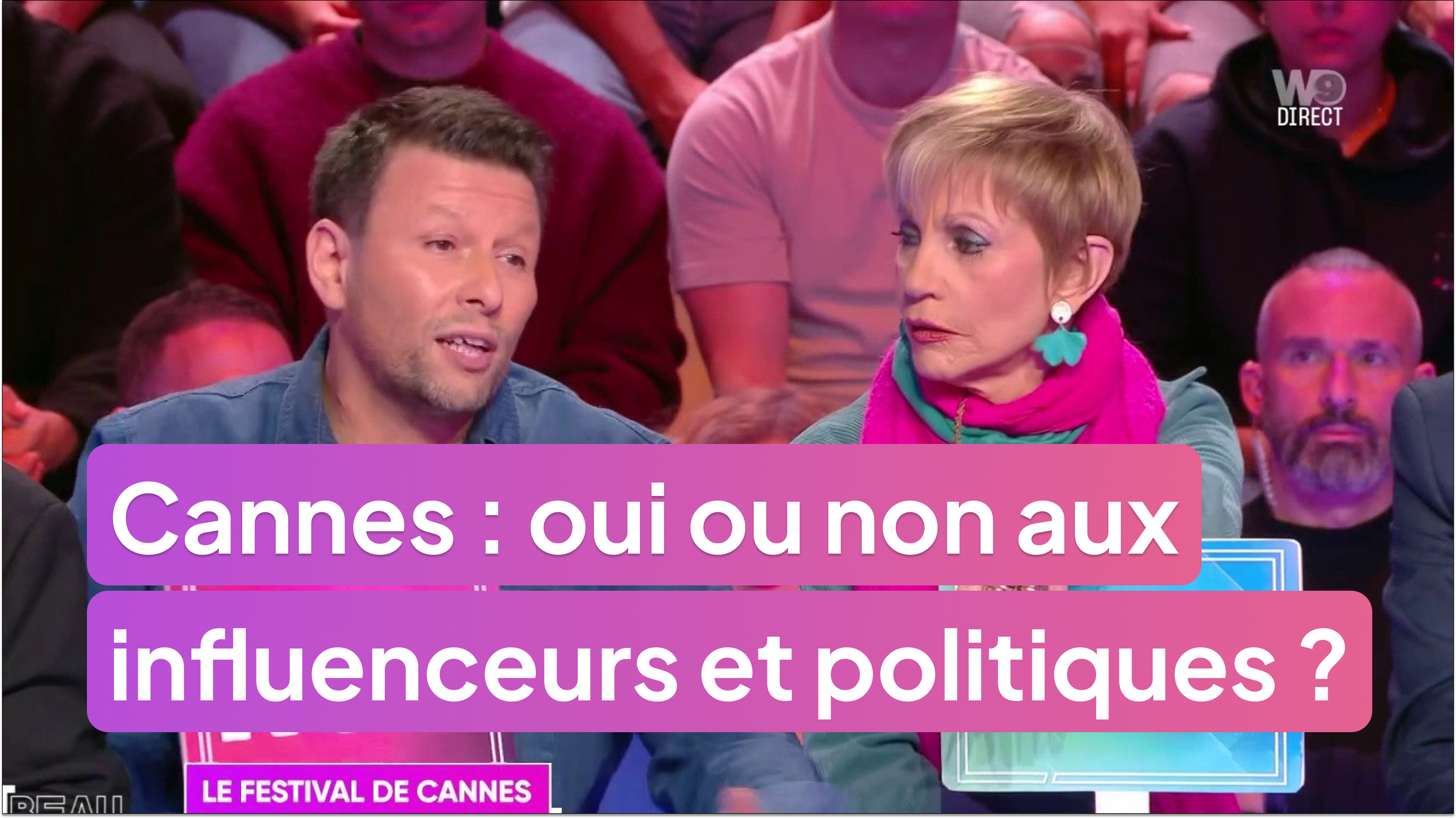 Influenceurs et politiques ont-ils leur place à Cannes ?
