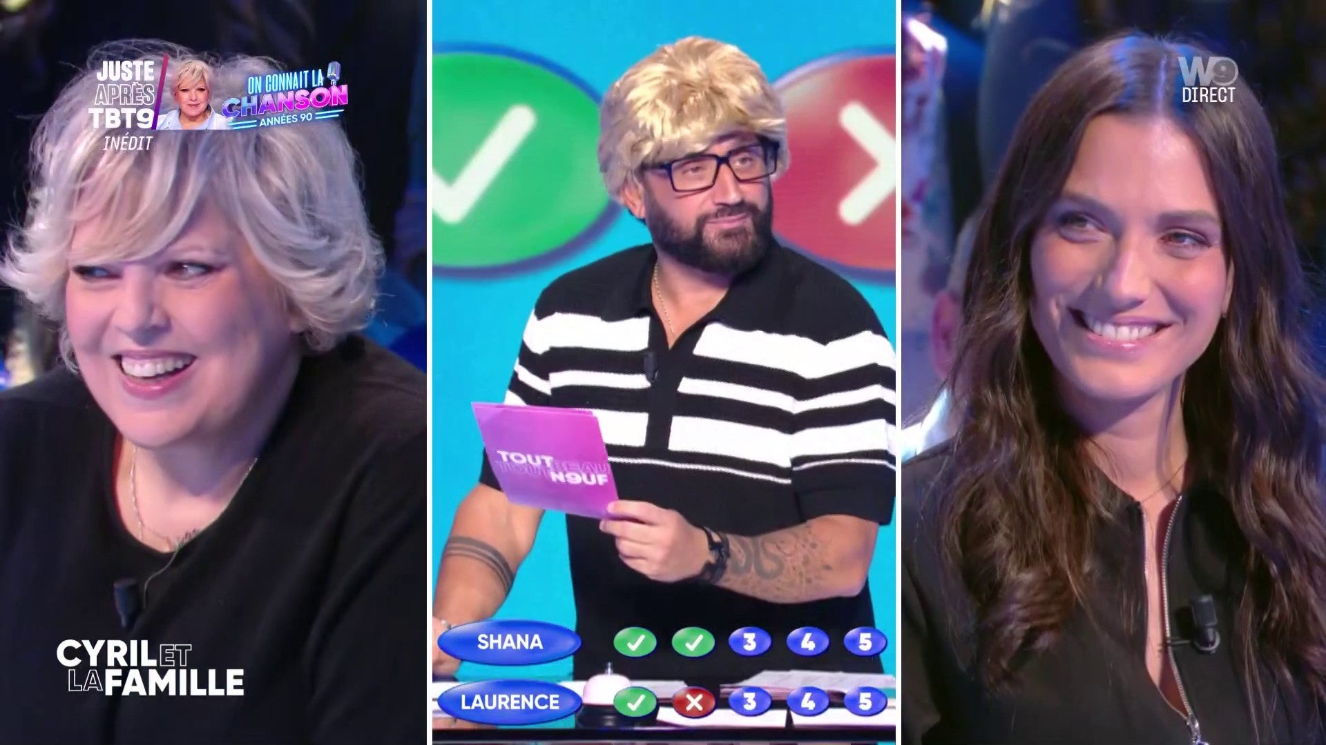 Laurence Boccolini contre Shana Loustau au Babaillon Faible