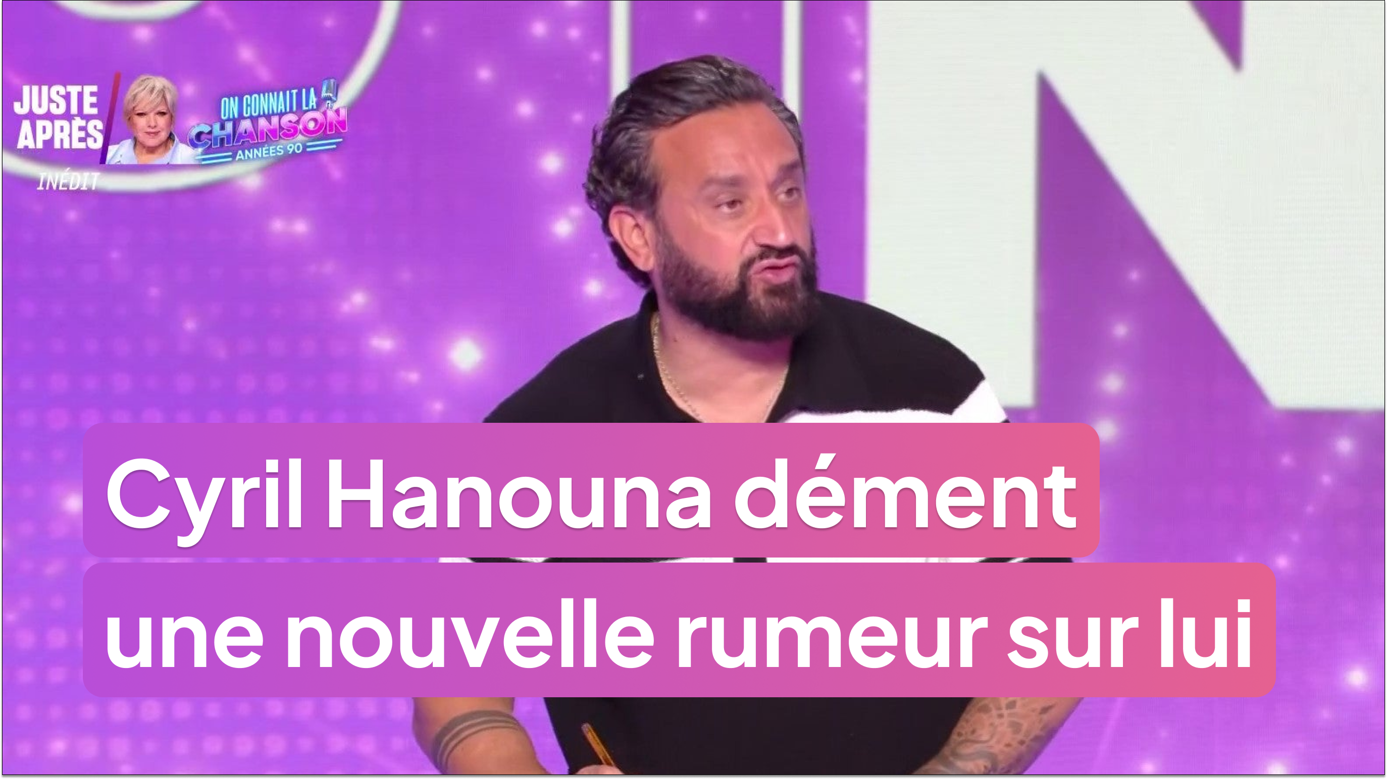 Cyril Hanouna dément une nouvelle rumeur sur lui !