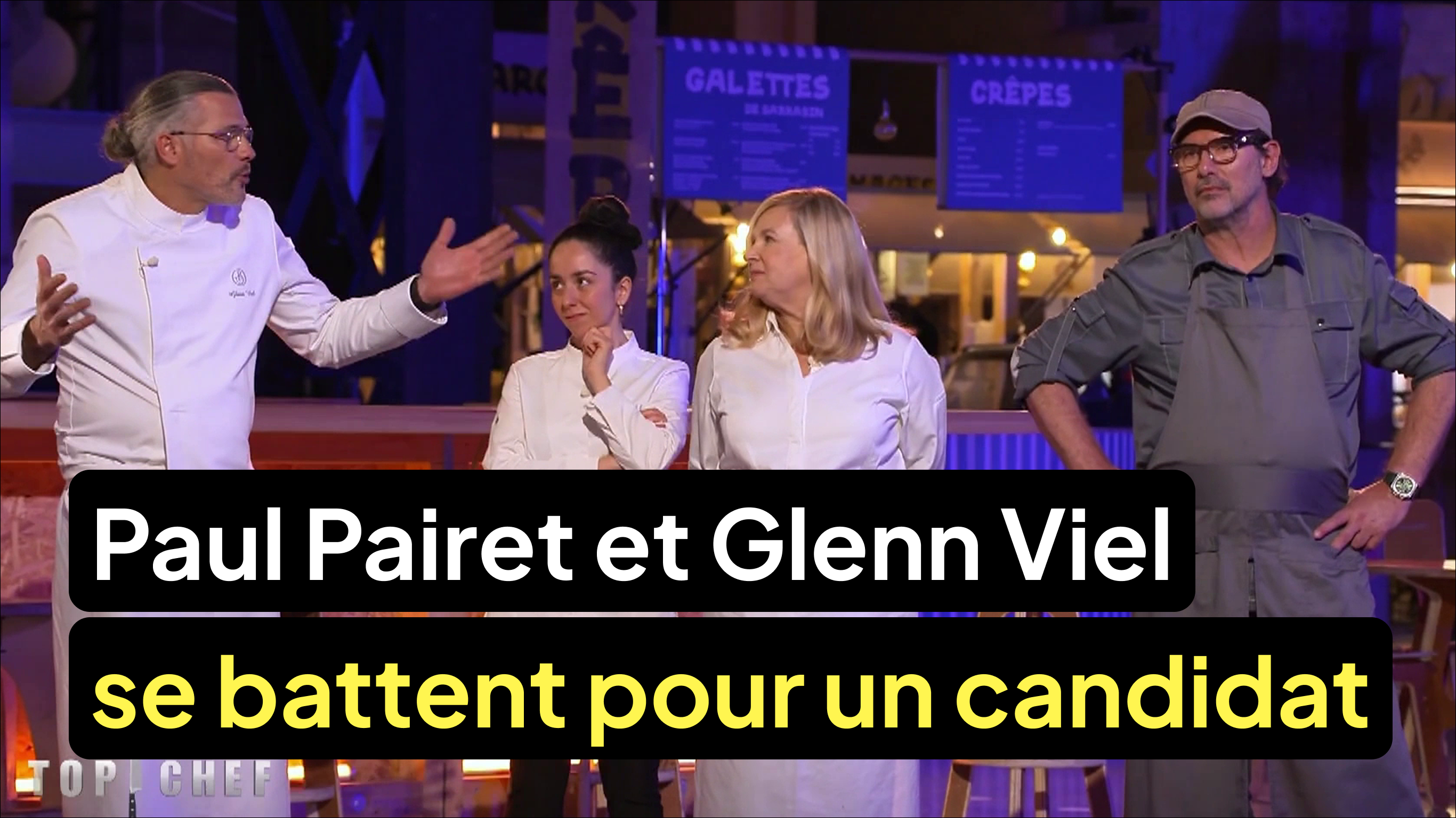 Paul Pairet et Glenn Viel se battent pour un candidat