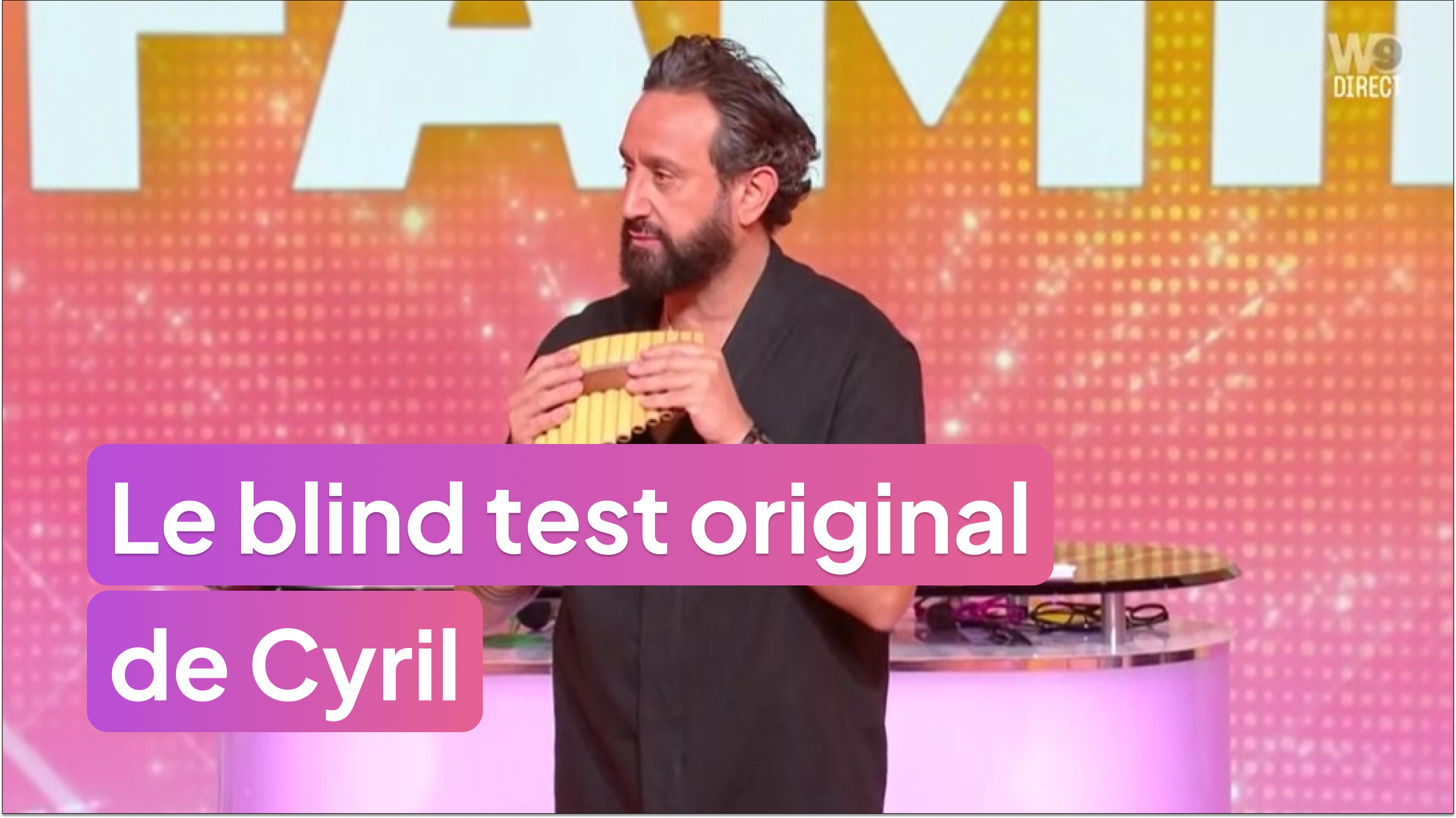 Le blind test original de Cyril !