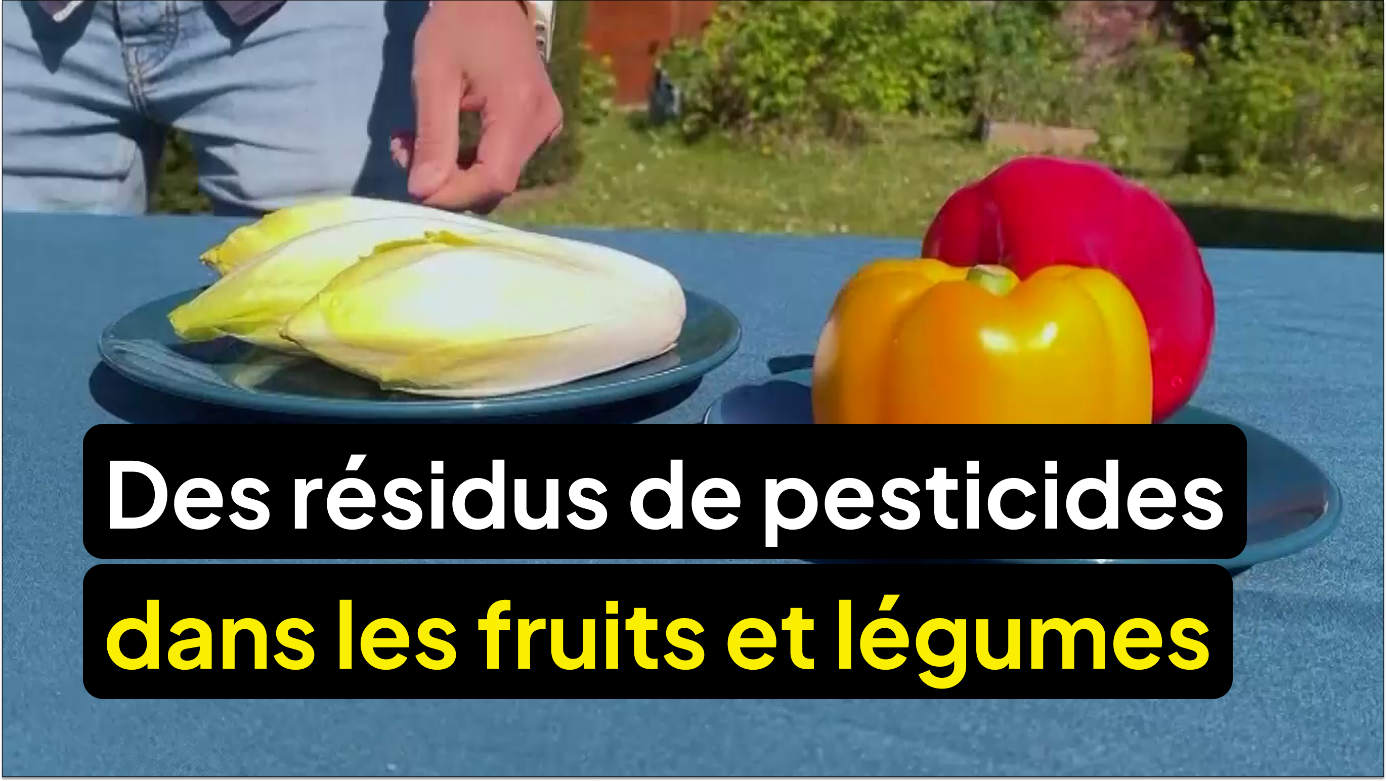 Planète responsable : Des résidus de pesticides dans les fruits et légumes
