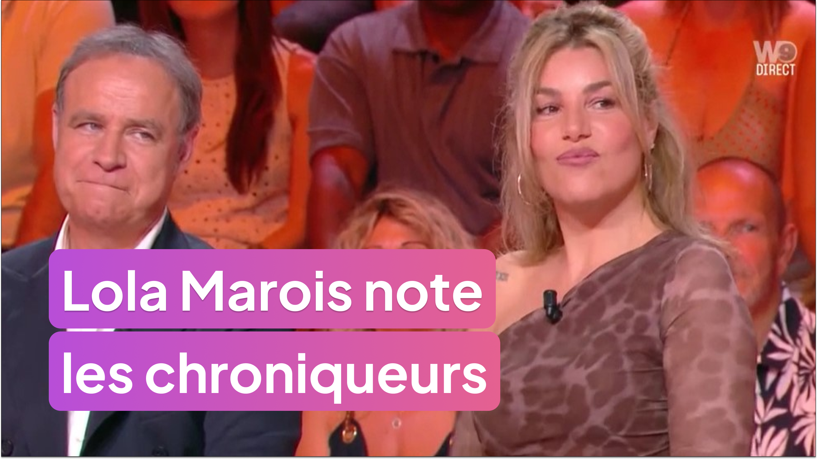 Lola Marois notent les chroniqueurs (et c'est très drôle !)
