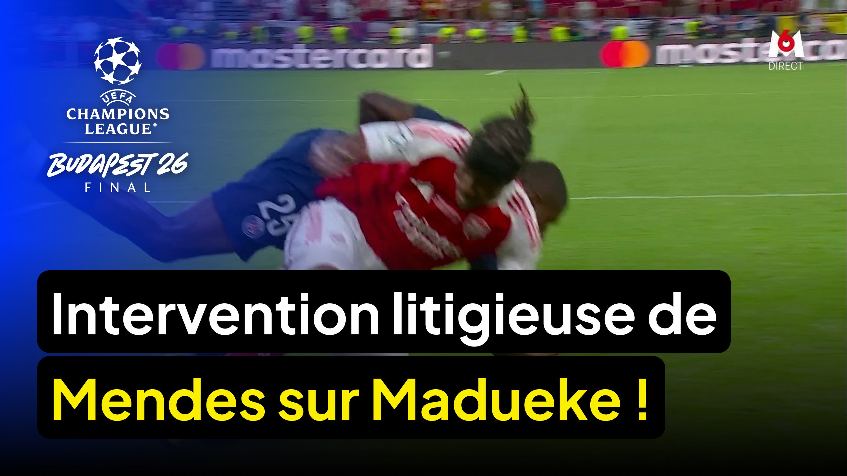 Intervention litigieuse de Nuno Mendes sur Noni Madueke !