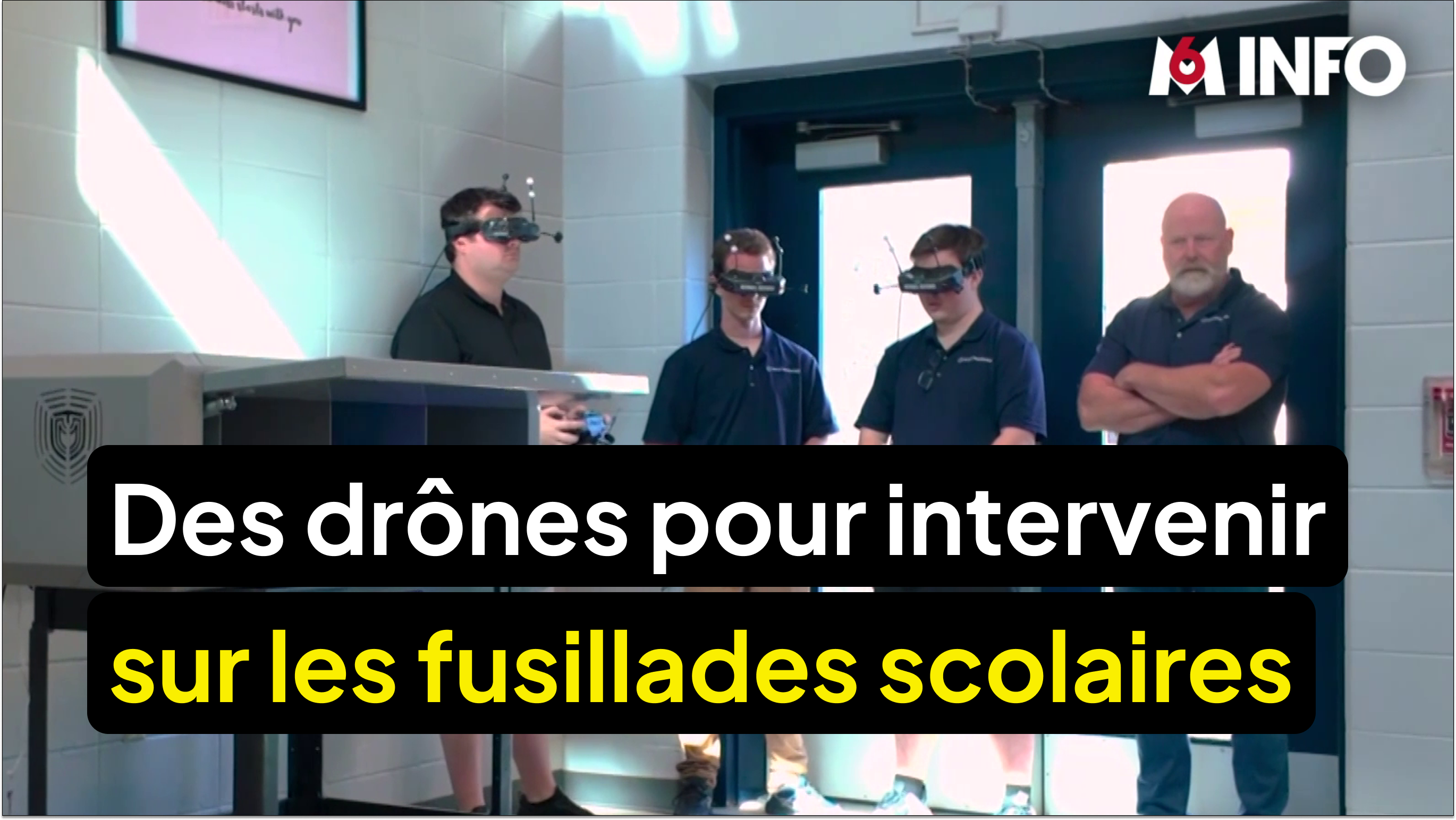 États-Unis : des drones pour intervenir sur les fusillades scolaires