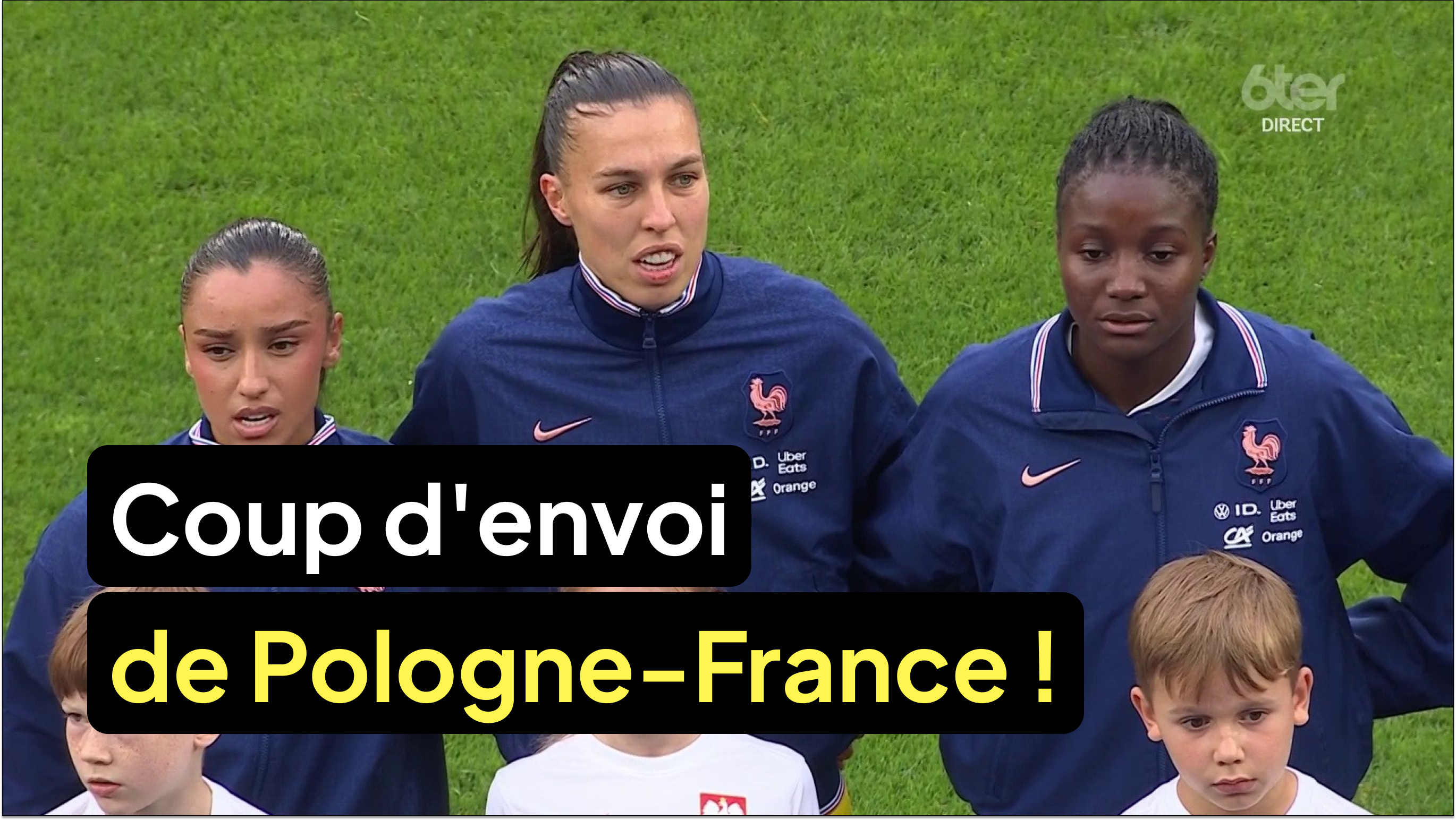 Coup d'envoi de Pologne-France !