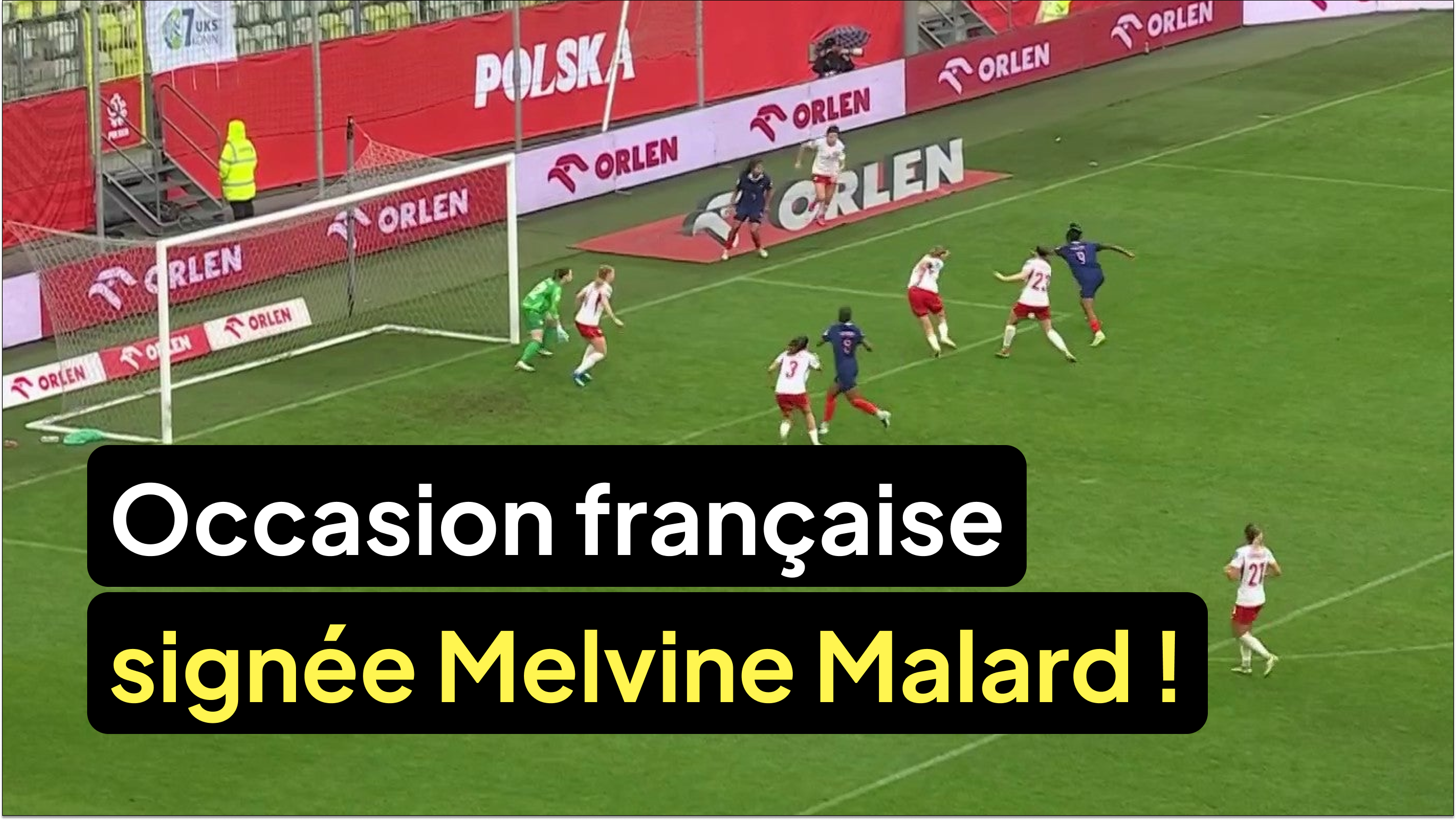 Occasion française signée Melvine Malard !