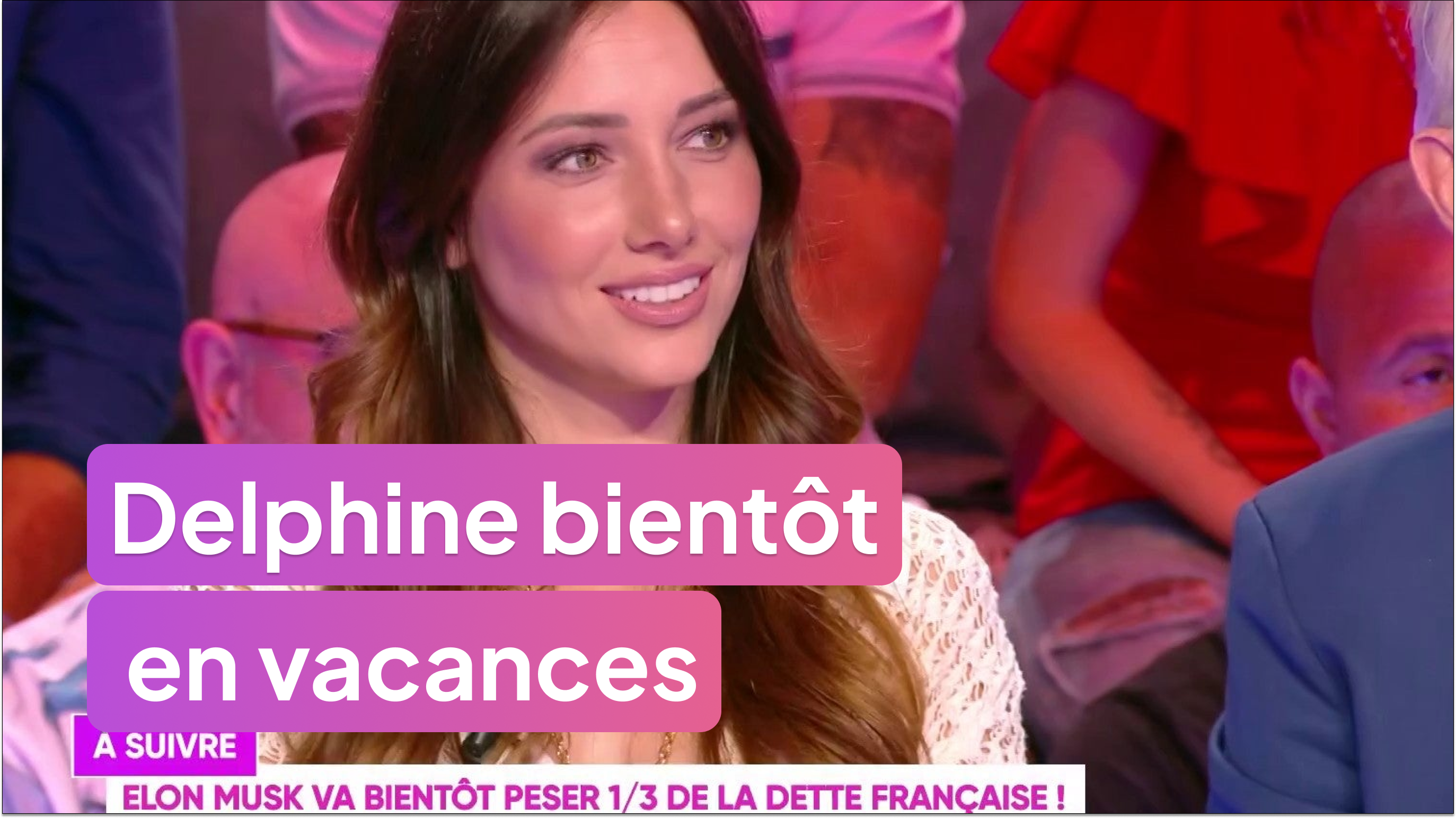Delphine bientôt en vacances avec Olivier Dartigolles et Coco ?