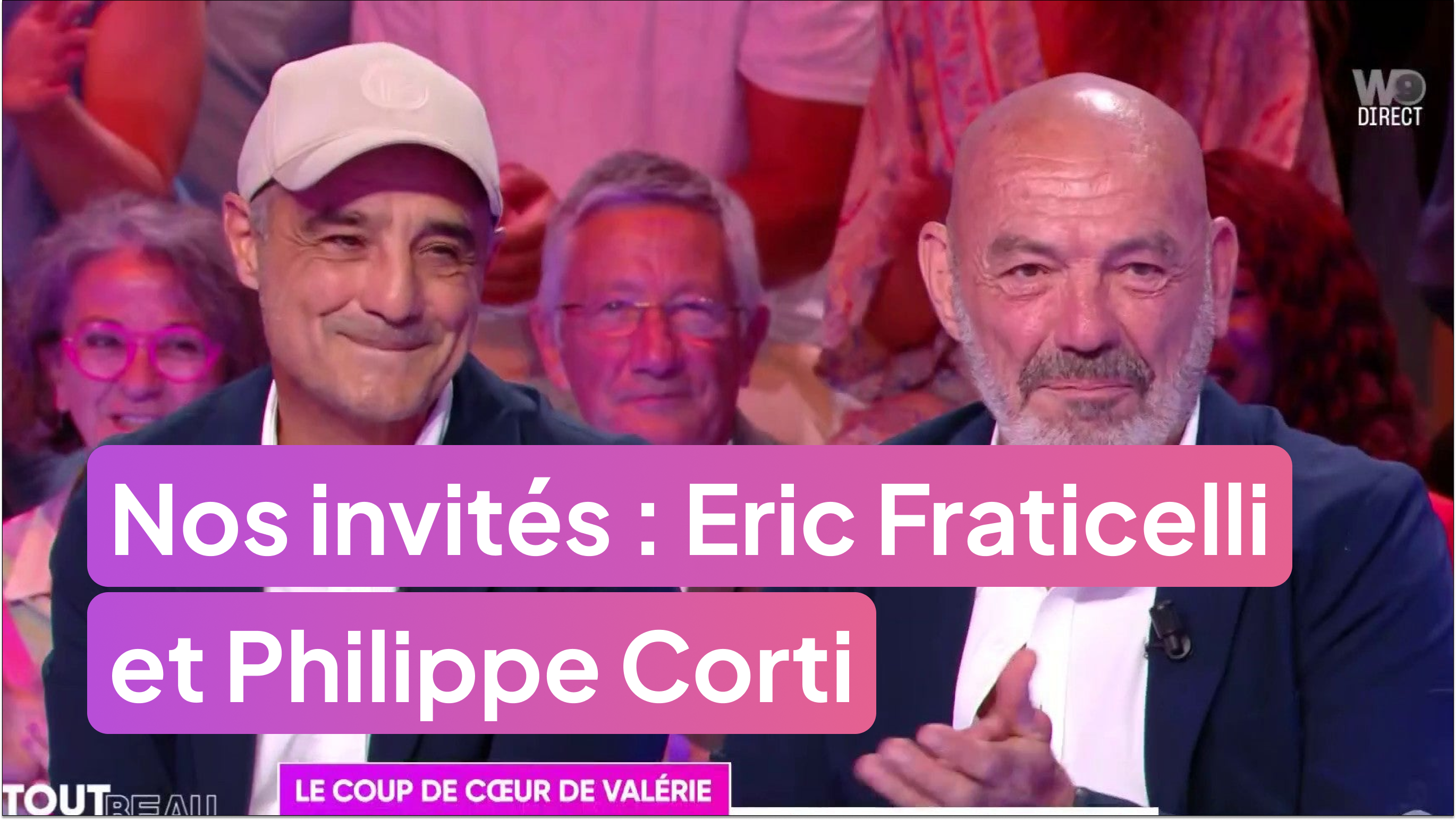 Eric Fraticelli et Philippe Corti sont nos invités !